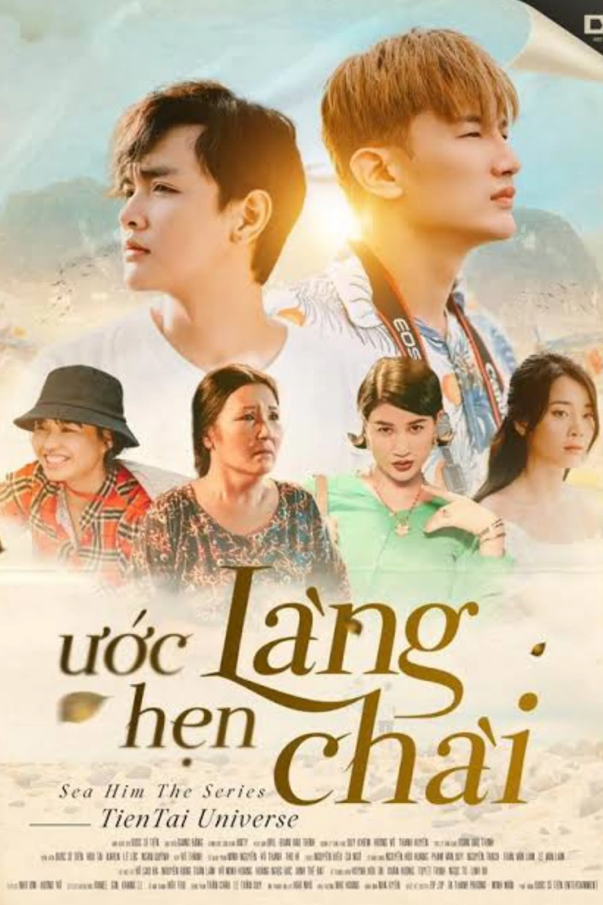 Poster chính thức của phim Phim Tâm Lý, Phim Hành Động & Phiêu Lưu "Ước Hẹn Làng Chài" (Sea Him - 2020), với sự tham gia của diễn viên Phạm Minh Hữu Tiến và Phạm Huỳnh Hữu Tài.
