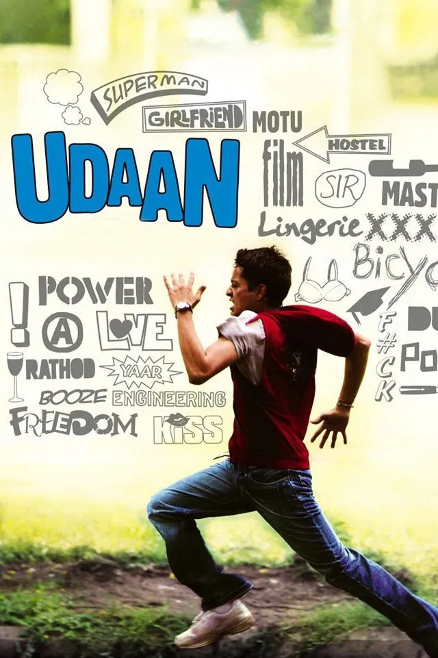 Poster chính thức của phim Phim Tâm Lý "Ước Mộng Bay Cao" (Udaan - 2010), với sự tham gia của diễn viên Ronit Roy và Rajat Barmecha.