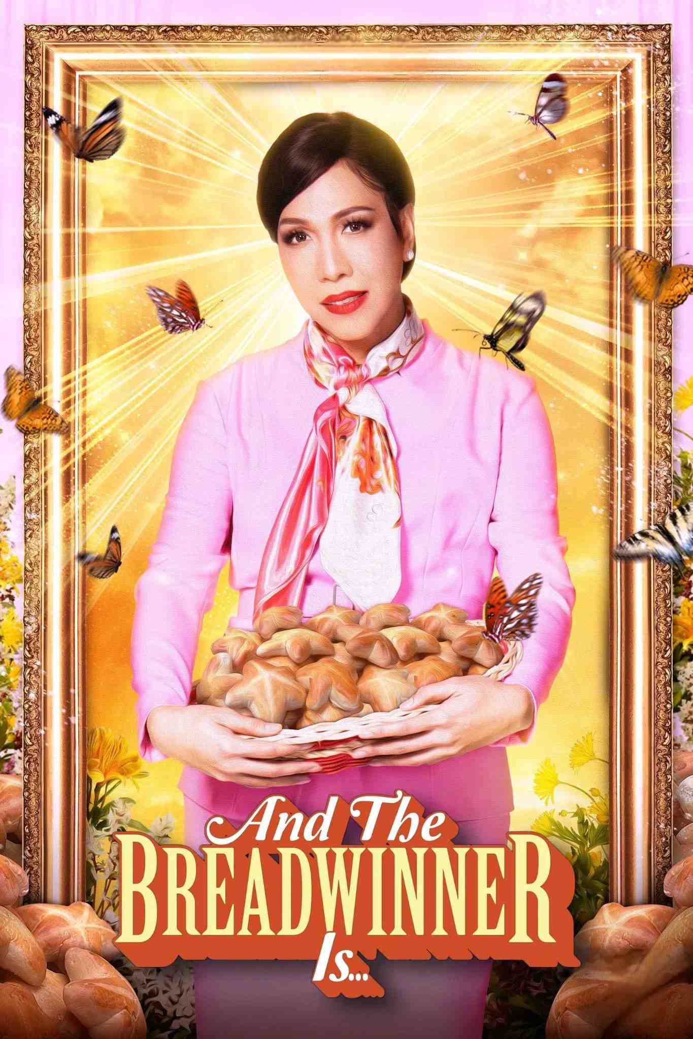Poster chính thức của phim Phim Hài, Phim Gia Đình "Và Người Kiếm Tiền Chính Là..." (And the Breadwinner Is... - 2025), với sự tham gia của diễn viên Vice Ganda và Eugene Domingo.