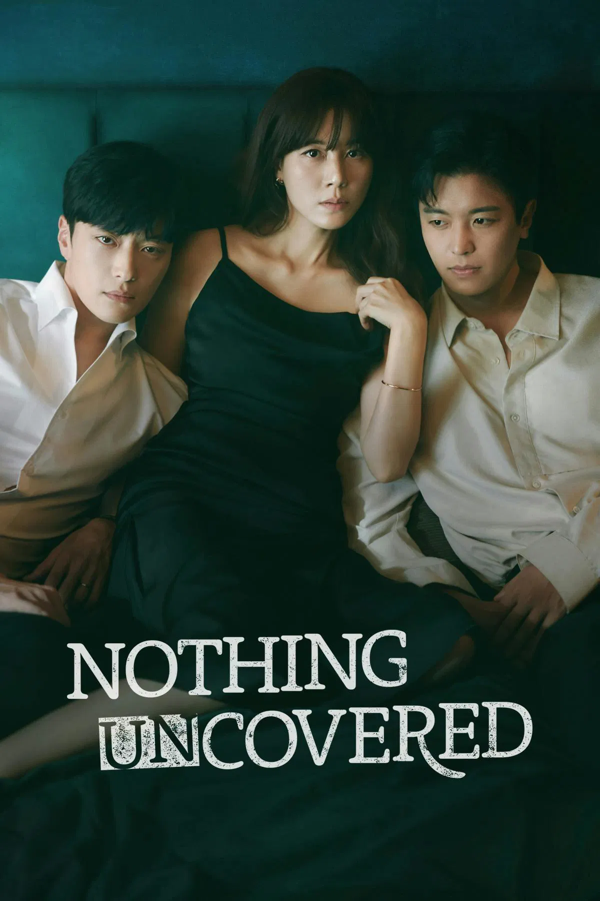 Poster chính thức của phim Phim Hình Sự, Phim Bí Ẩn "Vạch Trần Tội Ác" (Nothing Uncovered - 2024), với sự tham gia của diễn viên Kim Ha-neul và Yeon Woo-jin.