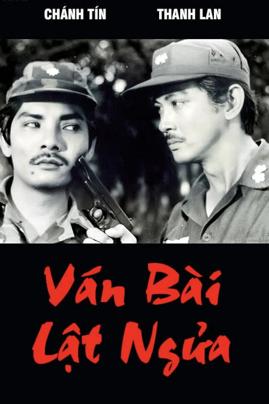 Poster chính thức của phim Phim Chiến Tranh, Phim Tâm Lý "Ván Bài Lật Ngửa" (Cards on the Table: The Foster Son of the Archbishop - 1982), với sự tham gia của diễn viên Nguyễn Chánh Tín và Đỗ Văn Nghiêm.