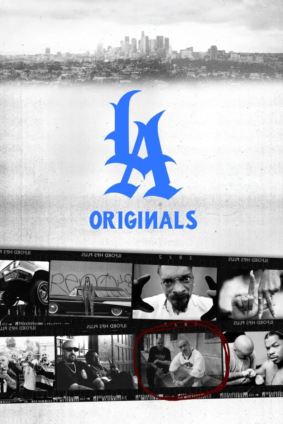 Poster chính thức của phim Phim Tài Liệu "Văn Hóa Chicano Ở LA" (LA Originals - 2020), với sự tham gia của diễn viên Estevan Oriol và Mister Cartoon.