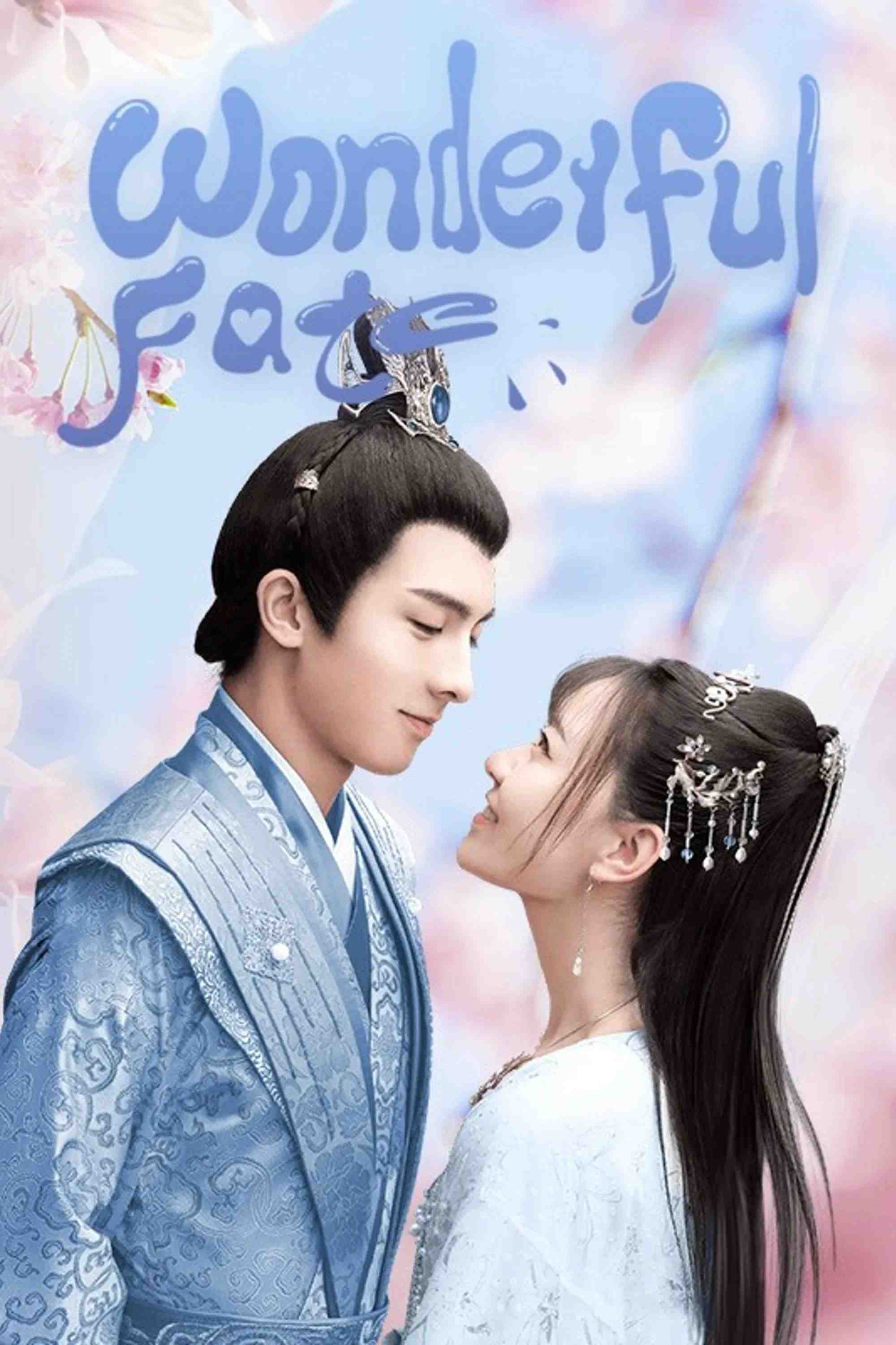 Poster chính thức của phim Phim Tâm Lý "Vận Mệnh Kỳ Diệu" (Wonderful Fate - 2021), với sự tham gia của diễn viên Cao Junxiang và Zhang Yuenan.