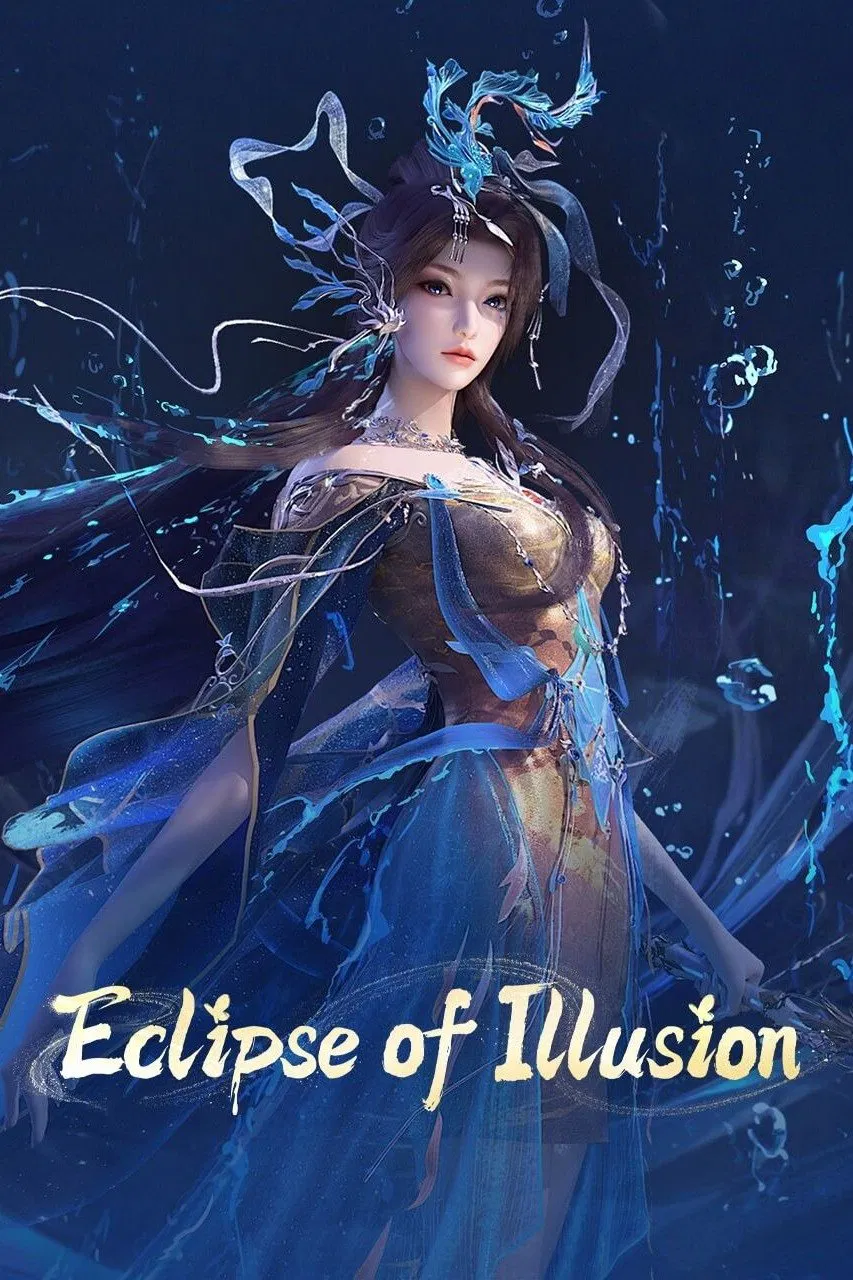 Poster chính thức của phim Phim Hoạt Hình, Phim Viễn Tưởng & Giả Tưởng "Vân Thâm Bất Tri Mộng" (Eclipse of Illusion - 2025), với sự tham gia của diễn viên Haiting Cai và Jiang Qiuzai.