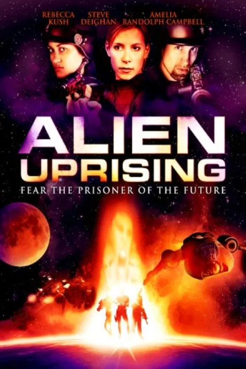 Poster chính thức của phim Phim Viễn Tưởng "Vật Thể Lạ" (Alien Uprising - 2008), với sự tham gia của diễn viên Ivory Aquino và Tana Sarntinoranont.