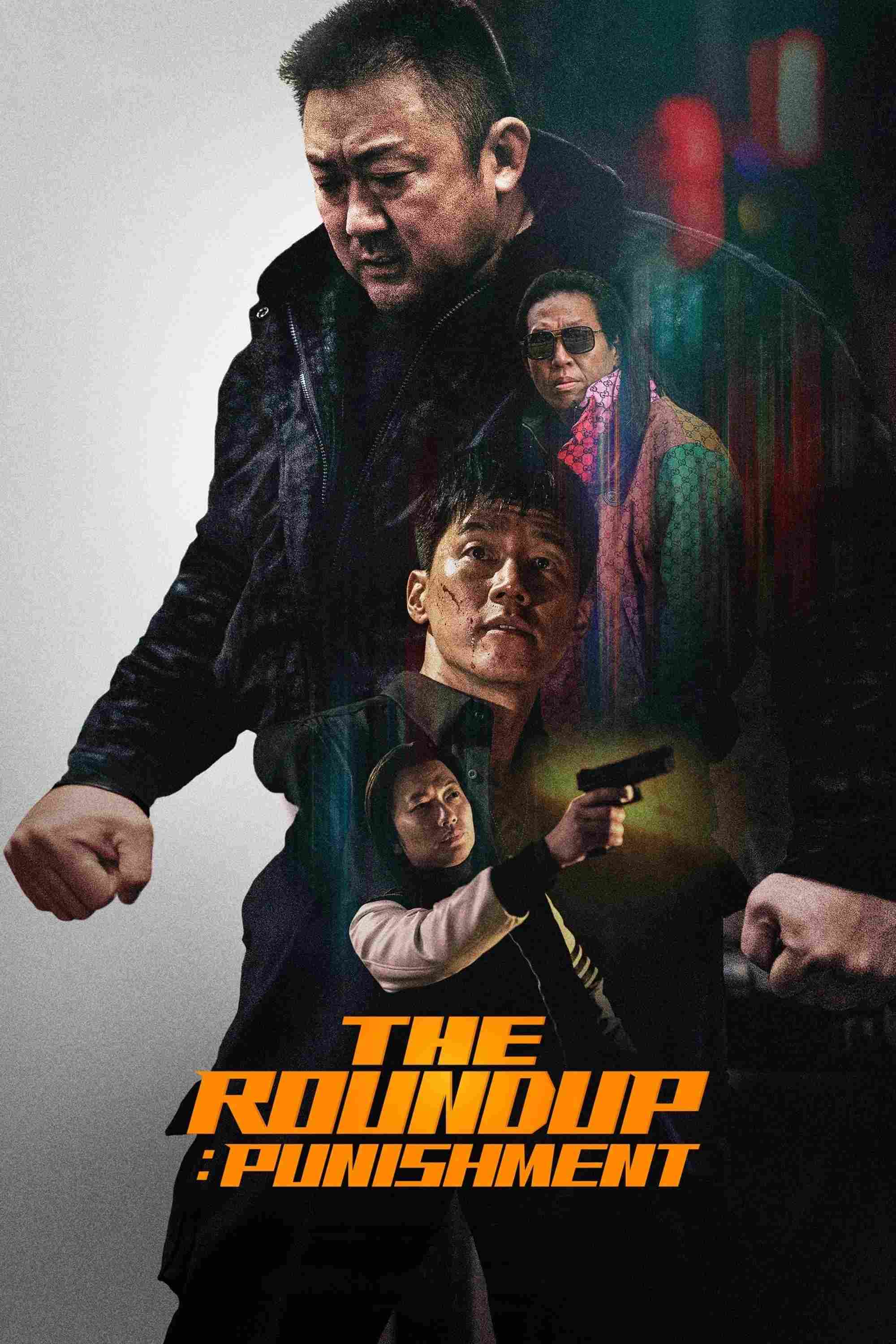 Poster chính thức của phim Phim Hành Động, Phim Hình Sự "Vây Hãm: Kẻ Trừng Phạt" (The Roundup: Punishment - 2024), với sự tham gia của diễn viên Ma Dong seok và Kim Moo-yul.