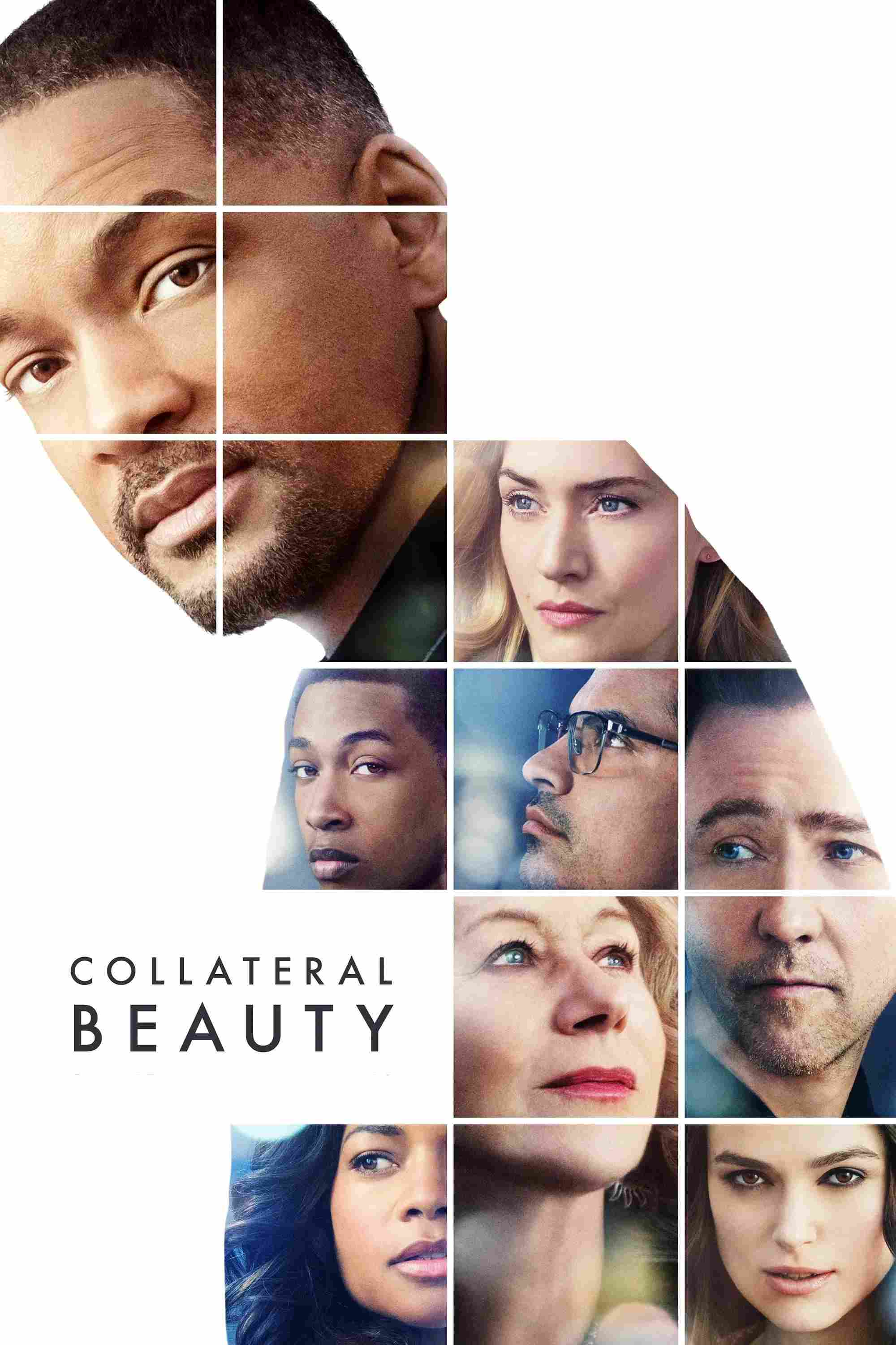 Poster chính thức của phim Phim Tâm Lý, Phim Tình Cảm "Vẻ Đẹp Cuộc Sống" (Collateral Beauty - 2016), với sự tham gia của diễn viên Will Smith và Edward Norton.