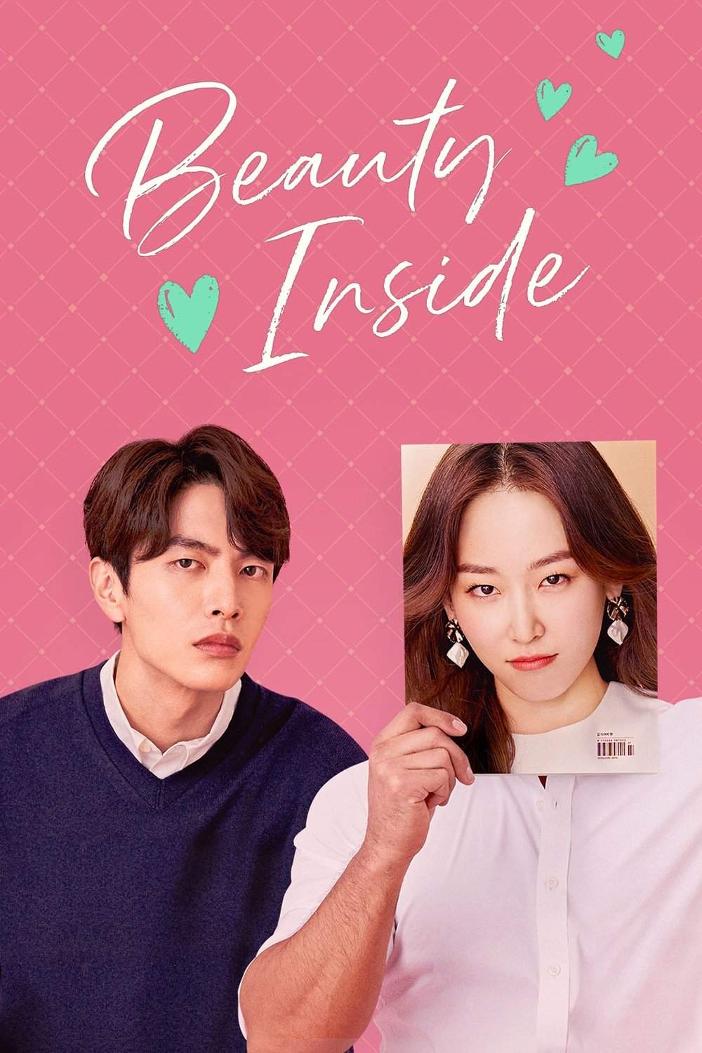 Poster chính thức của phim Phim Tâm Lý, Phim Hài "Vẻ Đẹp Tiềm Ẩn" (The Beauty Inside - 2018), với sự tham gia của diễn viên Seo Hyun-jin và Lee Min-ki.