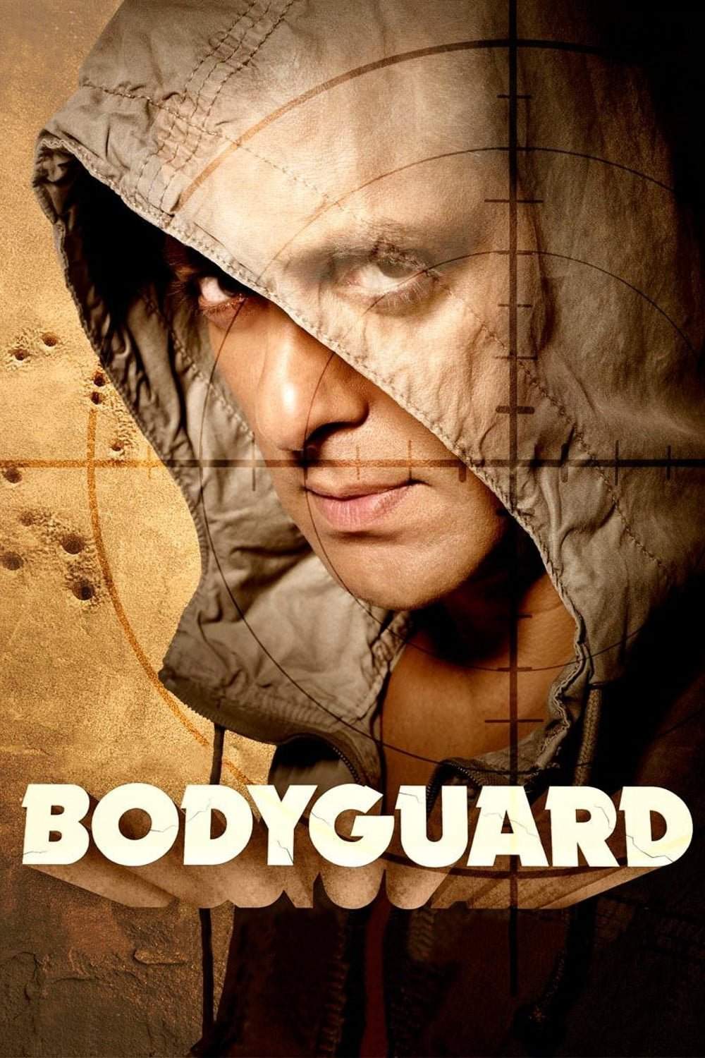 Poster chính thức của phim Phim Tâm Lý, Phim Hành Động "Vệ sĩ" (Bodyguard - 2011), với sự tham gia của diễn viên Salman Khan và Kareena Kapoor Khan.