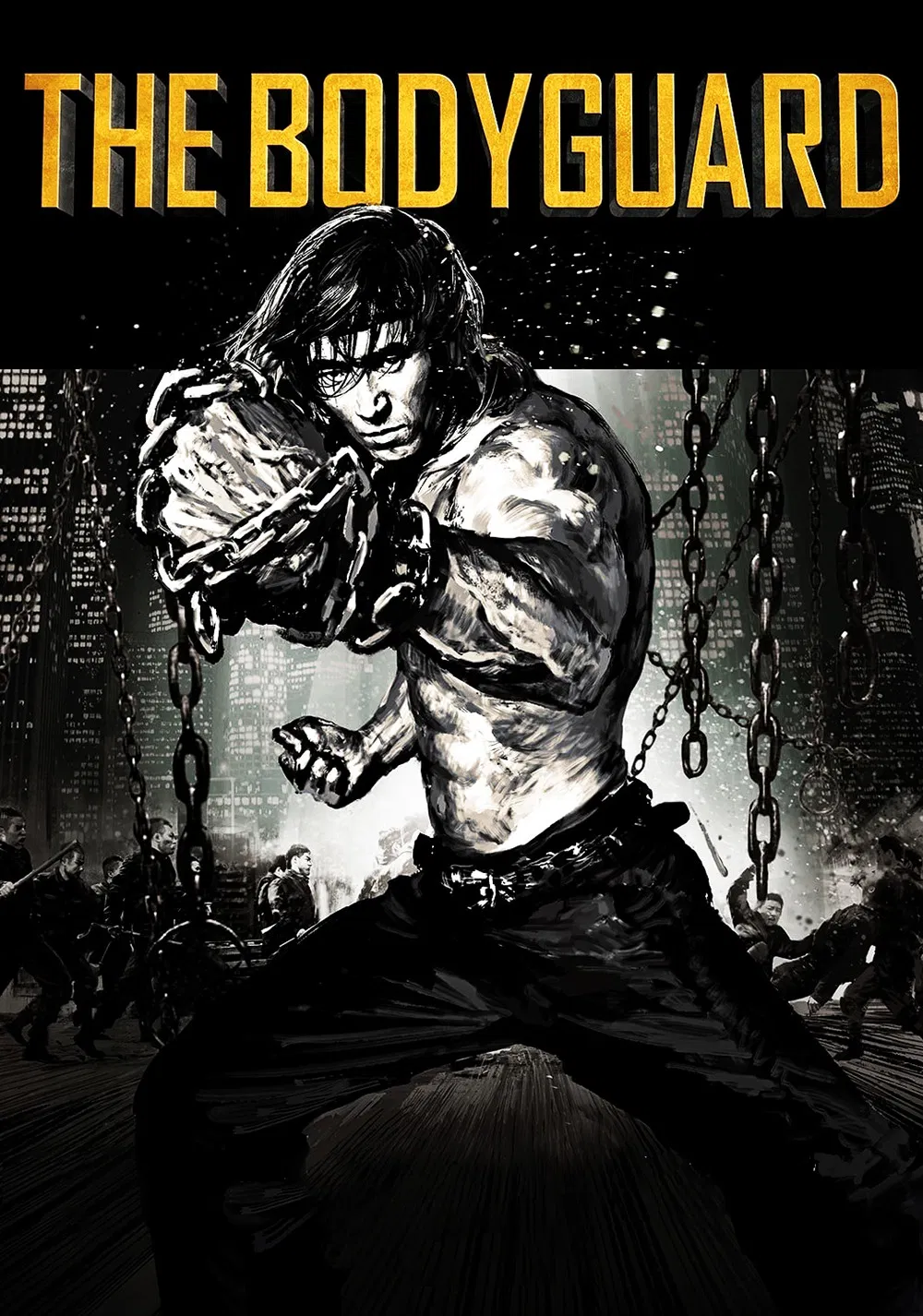 Poster chính thức của phim Phim Hành Động, Phim Hình Sự "Vệ Sĩ Siêu Năng" (The Bodyguard - 2016), với sự tham gia của diễn viên Nhạc Tùng và Thích Ngạn Năng.