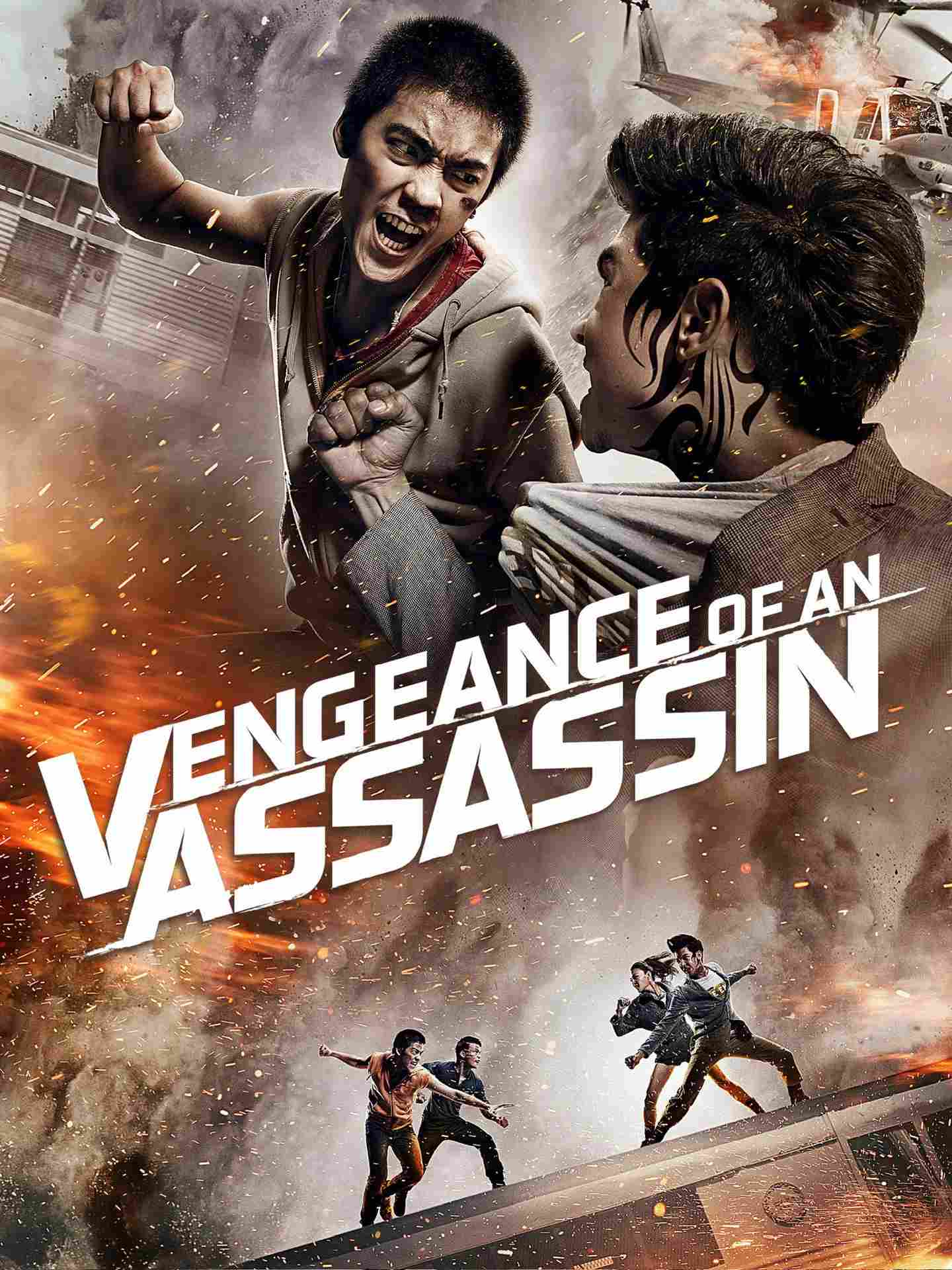 Poster chính thức của phim Phim Hành Động "Vengeance of an Assassin" (Vengeance of an Assassin - 2014), với sự tham gia của diễn viên Dan Chupong và Nantawut Boonrubsub.