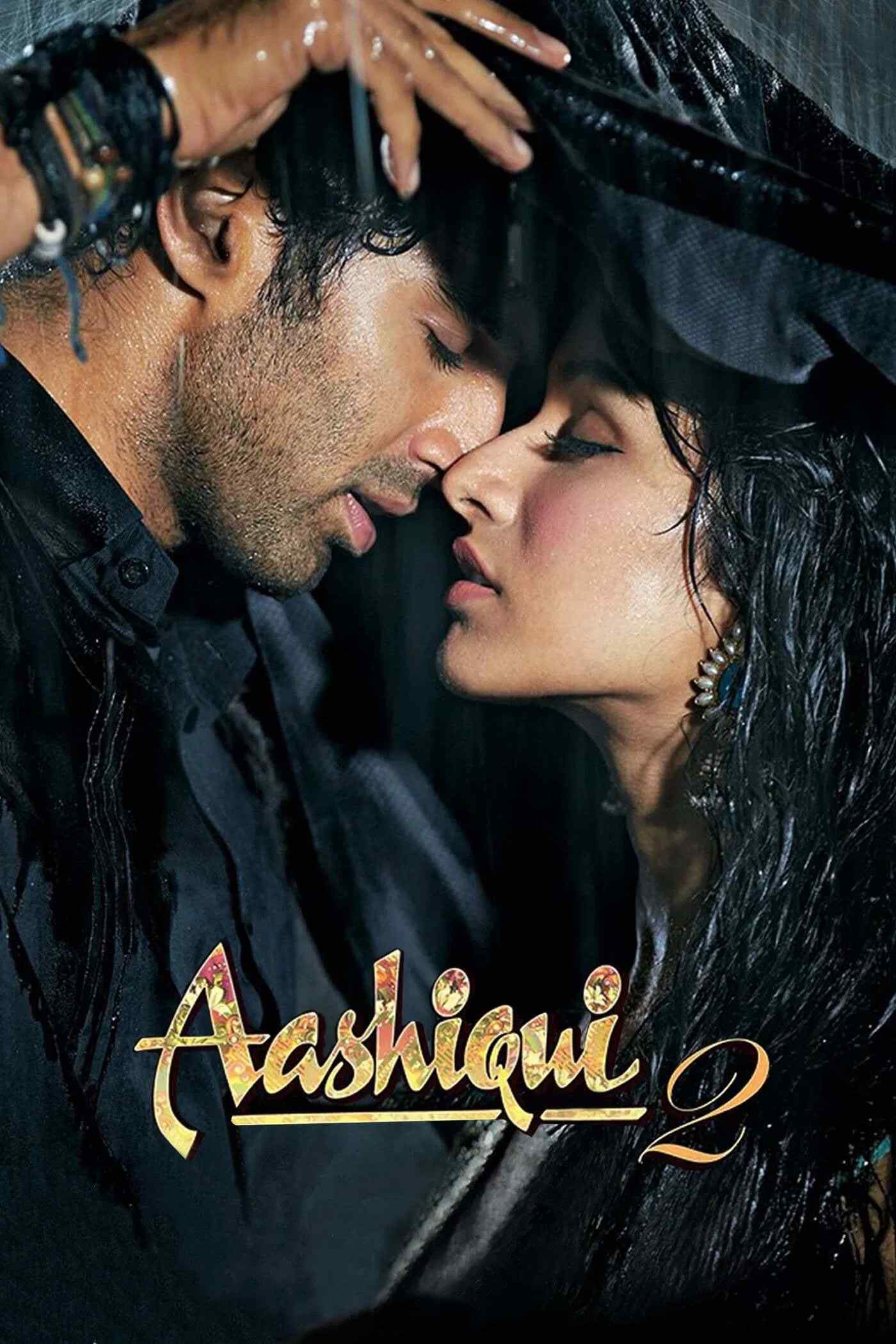 Poster chính thức của phim Phim Tâm Lý, Phim Tình Cảm "Vị Ngọt Tình Yêu 2" (Aashiqui 2 - 2013), với sự tham gia của diễn viên Aditya Roy Kapur và Shraddha Kapoor.