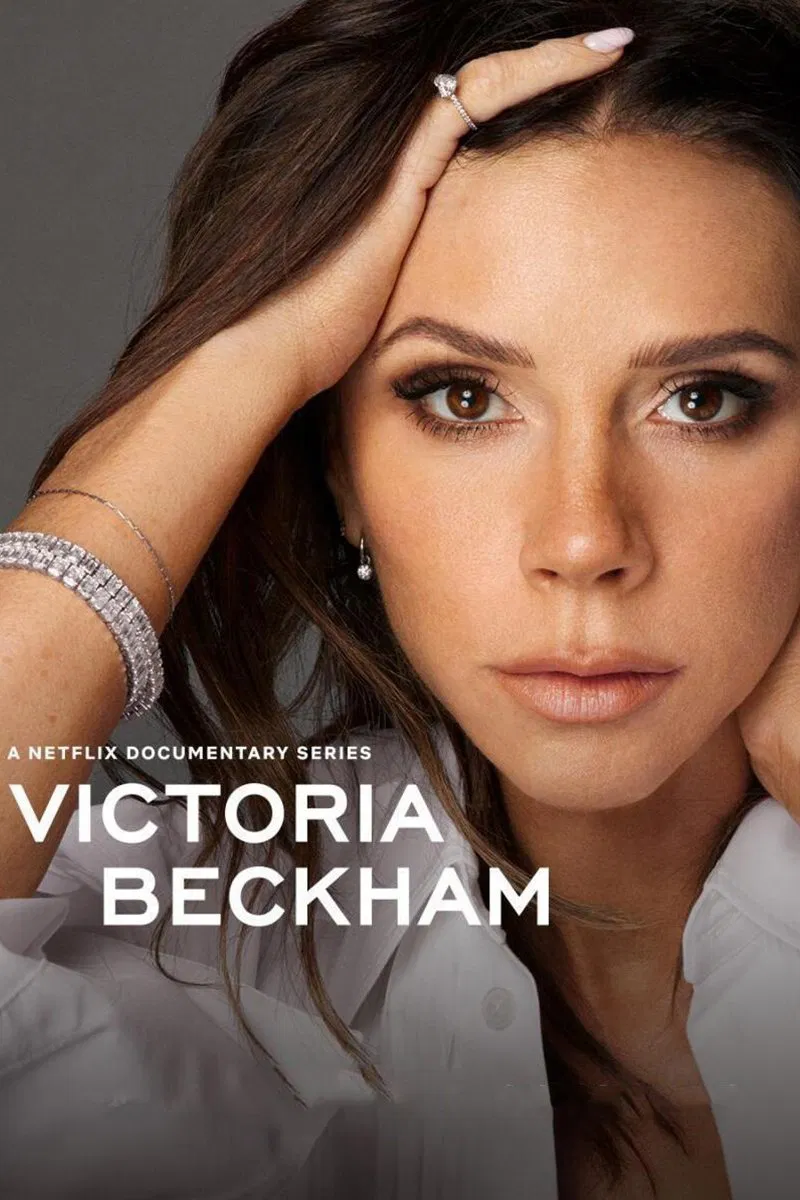 Poster chính thức của phim Phim Tài Liệu "Victoria Beckham" (Victoria Beckham - 2025), với sự tham gia của diễn viên Victoria Beckham và David Beckham.