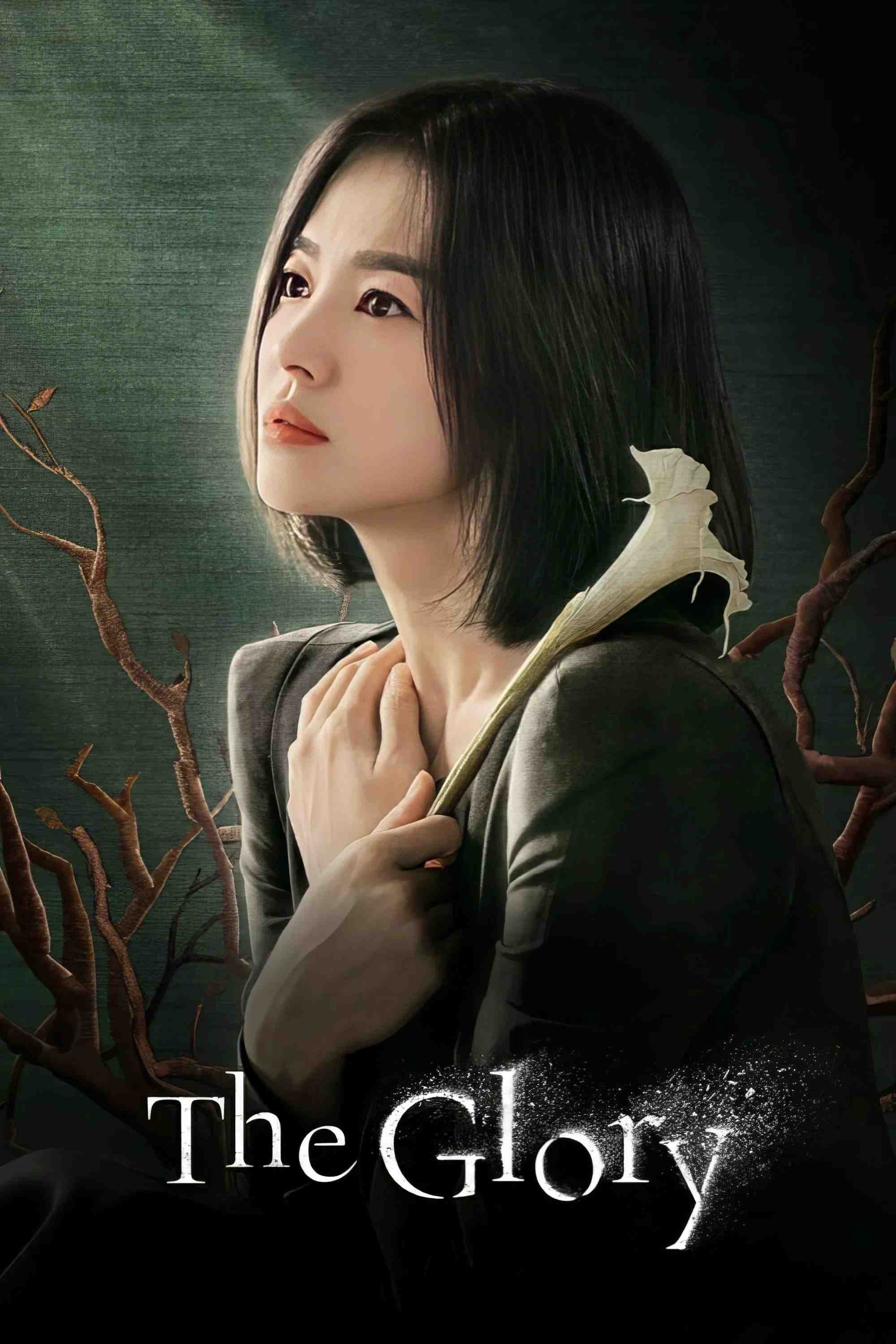 Poster chính thức của phim Phim Tâm Lý "Vinh Quang Trong Thù Hận" (The Glory - 2022), với sự tham gia của diễn viên Song Hye-kyo và Lee Do-hyun.