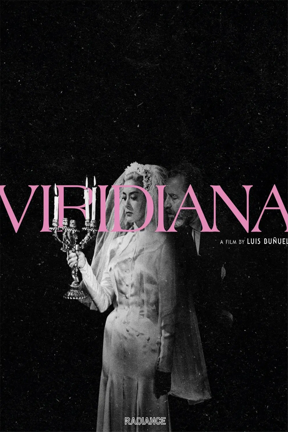 Poster chính thức của phim Phim Tâm Lý "Viridiana" (Viridiana - 1962), với sự tham gia của diễn viên Silvia Pinal và Francisco Rabal.