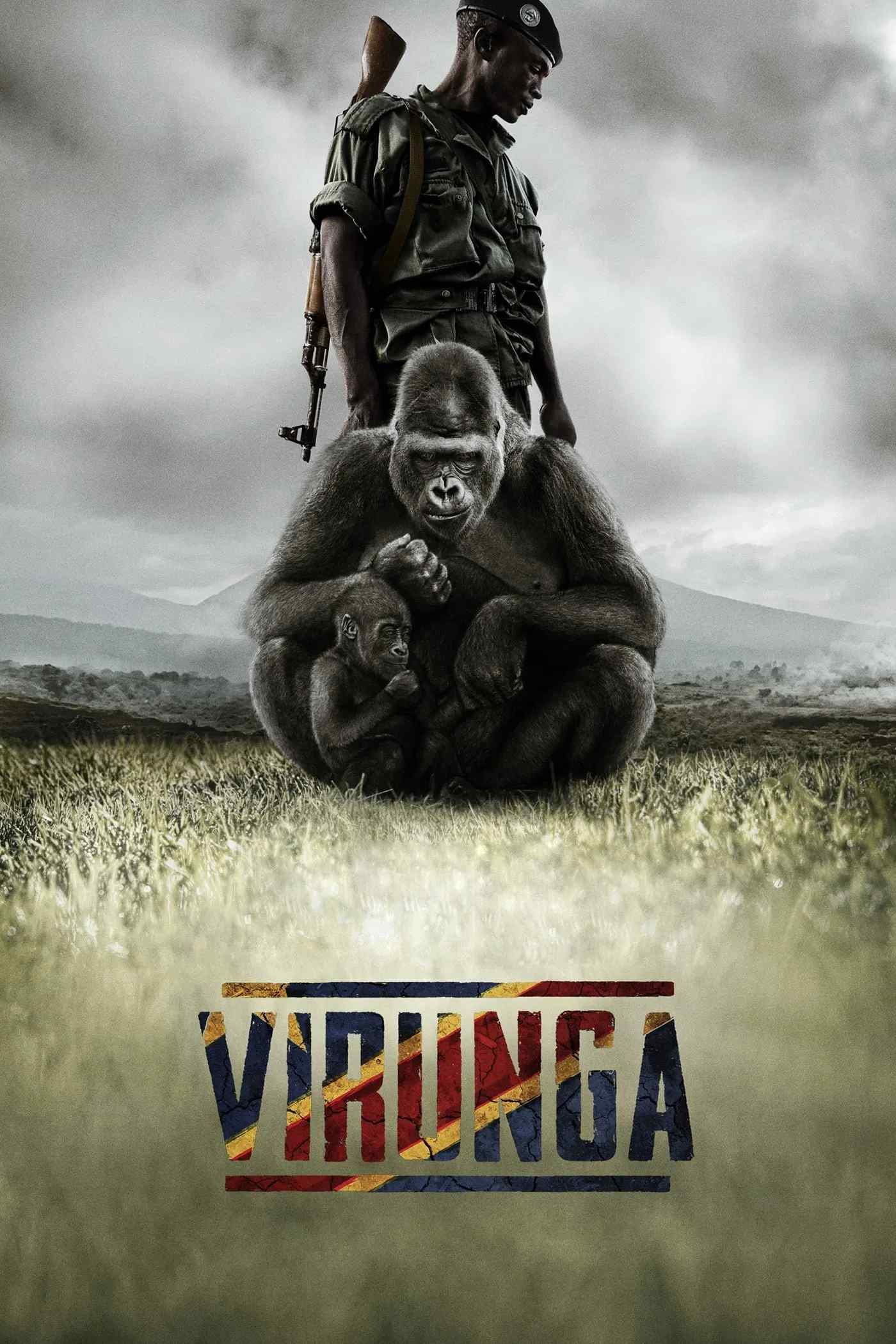 Poster chính thức của phim Phim Tài Liệu, Phim Chiến Tranh "Virunga" (Virunga - 2014).