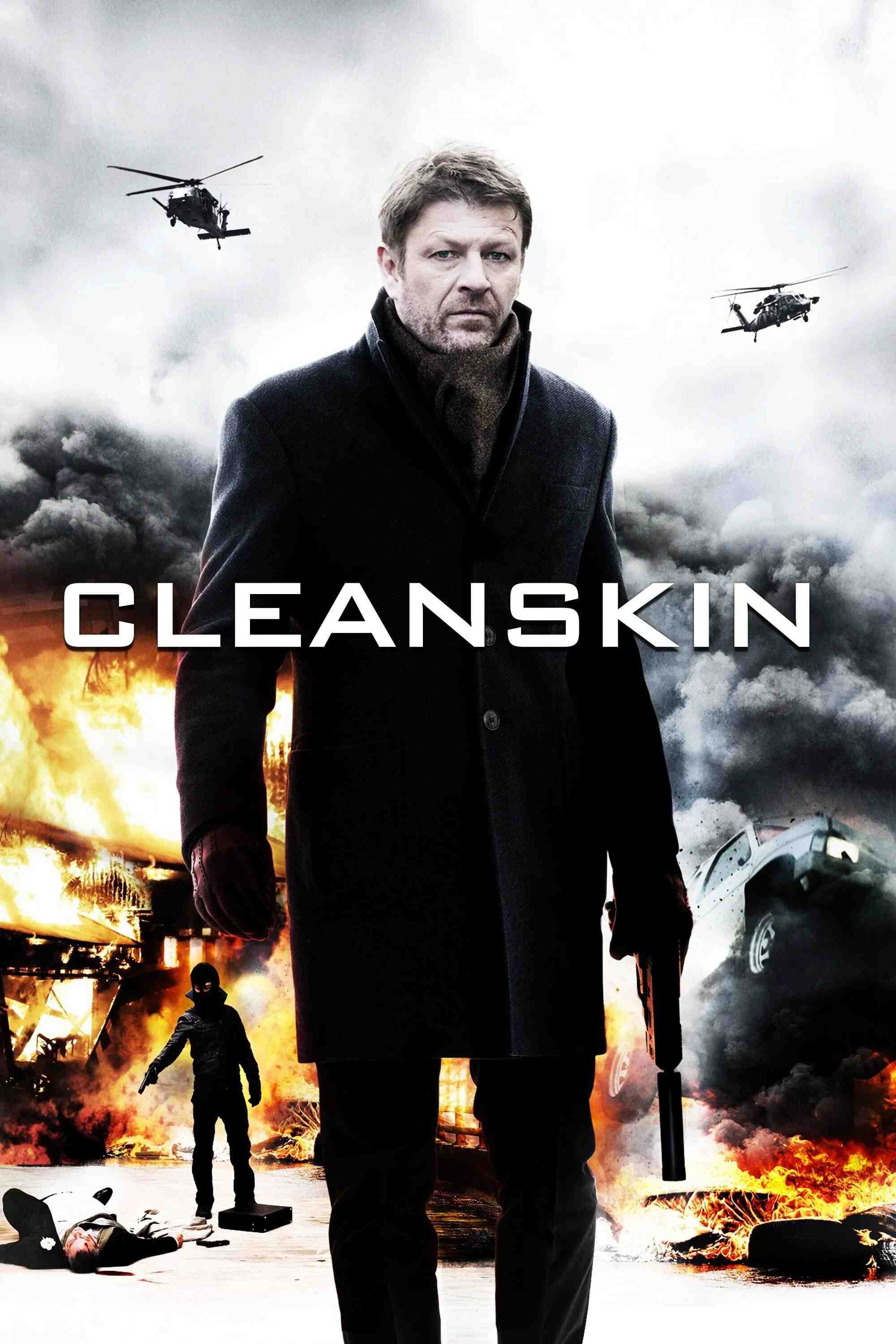 Poster chính thức của phim Phim Tâm Lý, Phim Giật Gân "Vỏ Bọc Hoàn Hảo" (Cleanskin - 2012), với sự tham gia của diễn viên Sean Bean và Abhin Galeya.
