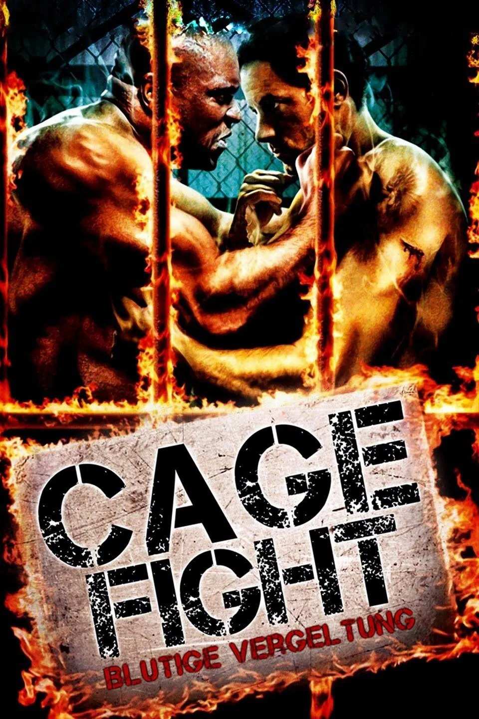 Poster chính thức của phim Phim Hành Động "Võ Đài Đẫm Máu" (Cage Fight - 2012), với sự tham gia của diễn viên John Solis và Leila Ciancaglini.