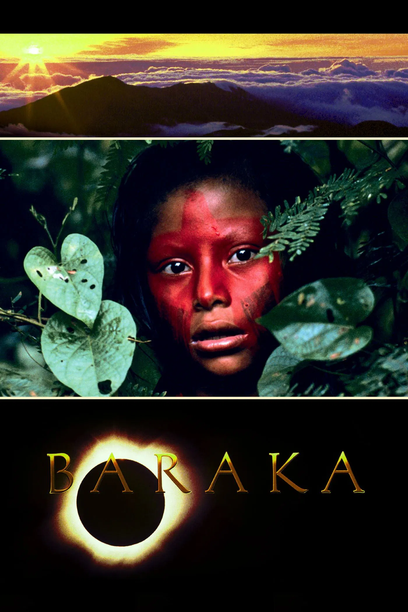 Poster chính thức của phim Phim Tài Liệu "Vô Ngã" (Baraka - 1992).