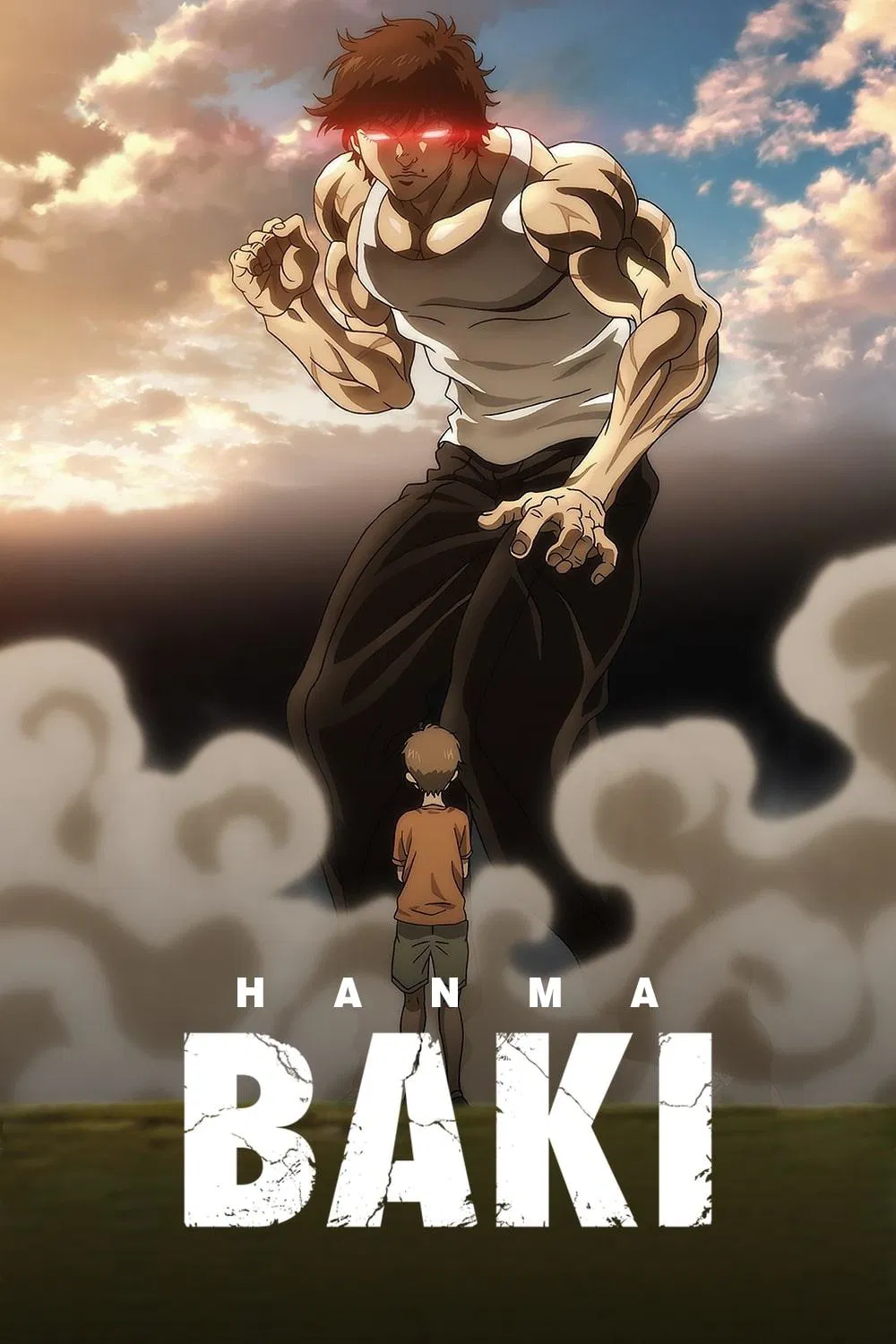 Poster chính thức của phim Phim Hoạt Hình, Phim Hành Động & Phiêu Lưu "Võ Sĩ Baki (Phần 4)" (Baki Hanma - 2021).
