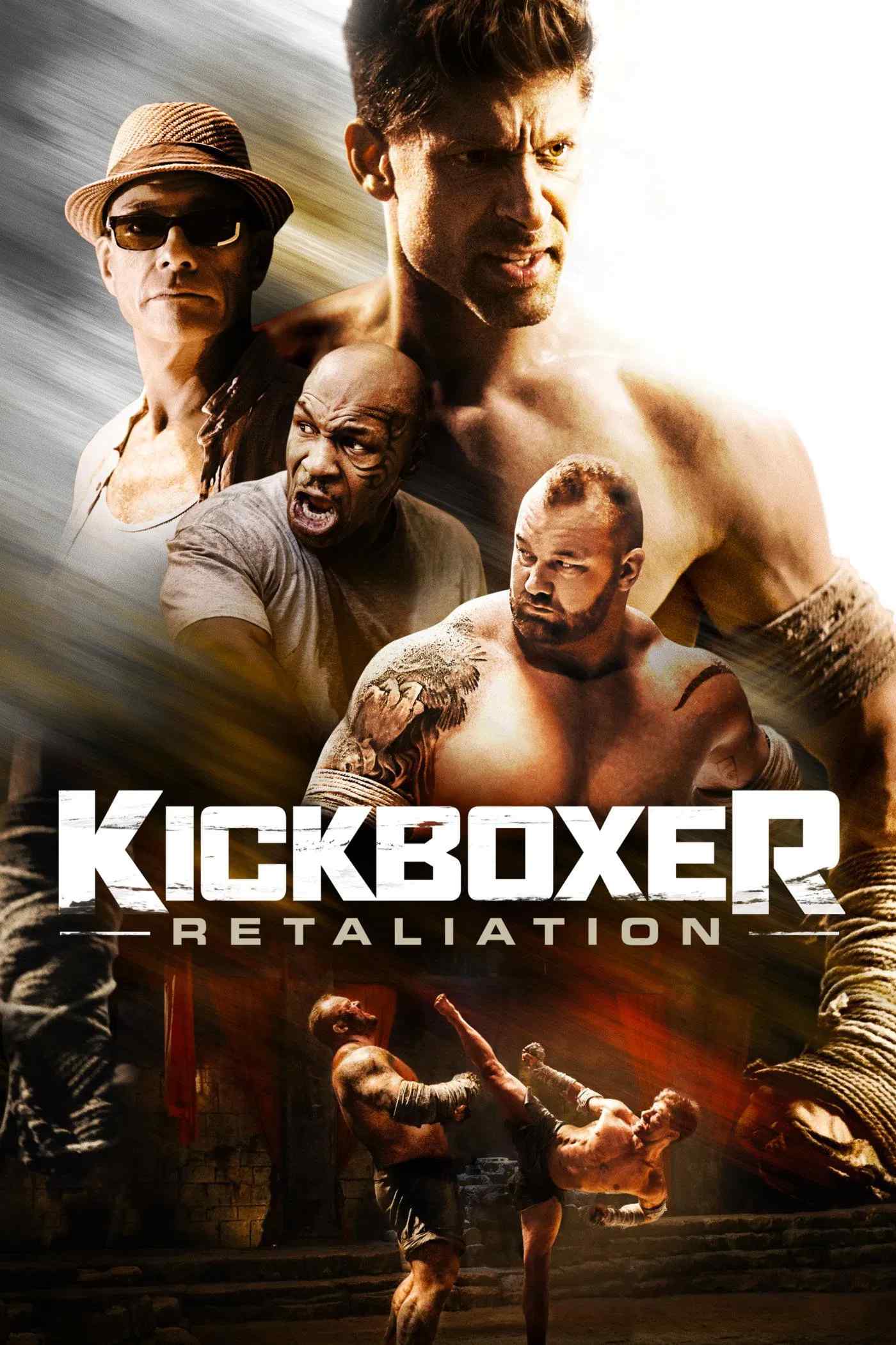 Poster chính thức của phim Phim Hành Động, Phim Tâm Lý "Võ Sĩ Báo Thù" (Kickboxer: Retaliation - 2018), với sự tham gia của diễn viên Alain Moussi và Christopher Lambert.