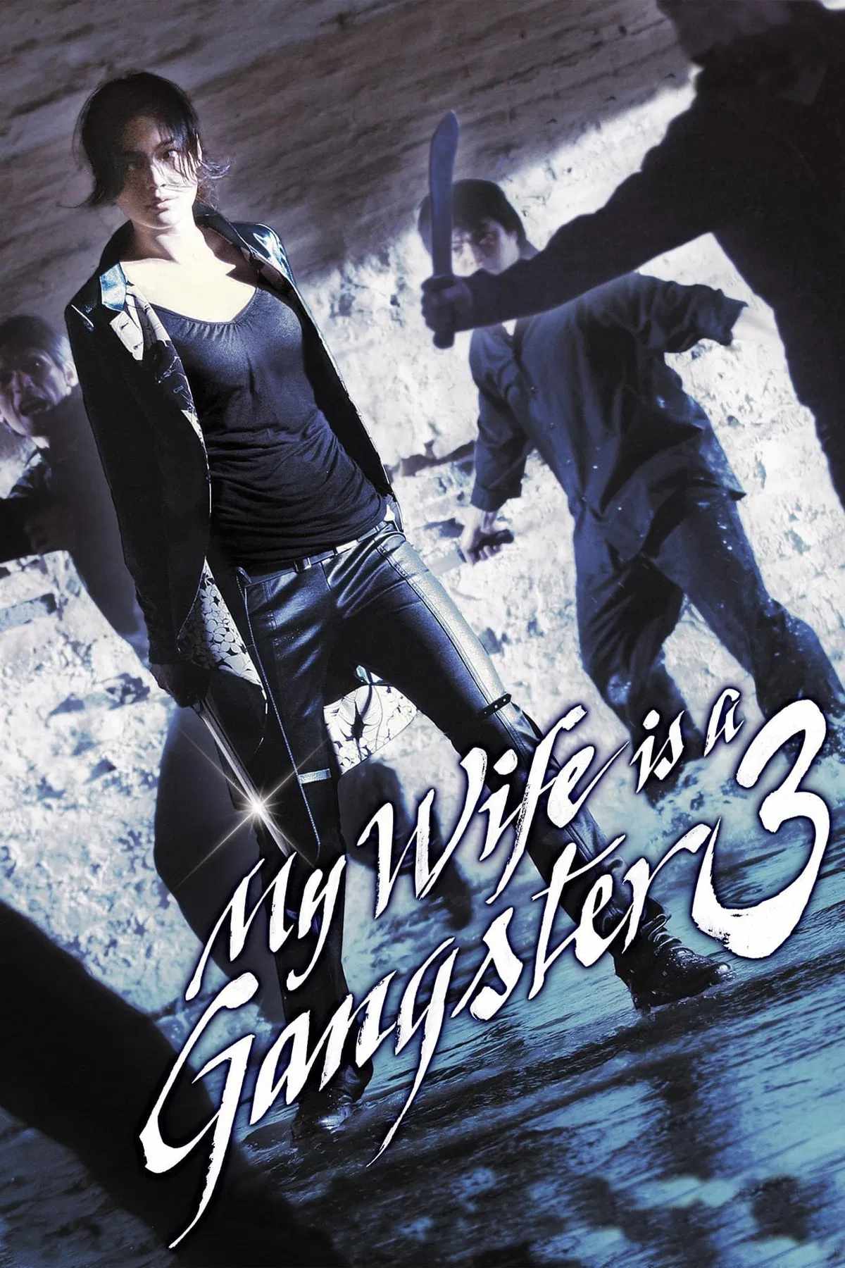 Poster chính thức của phim Phim Hài, Phim Hành Động "Vợ Tôi Là Gangster 3" (My Wife Is a Gangster 3 - 2006), với sự tham gia của diễn viên Thư Kỳ và Lee Beom-soo.