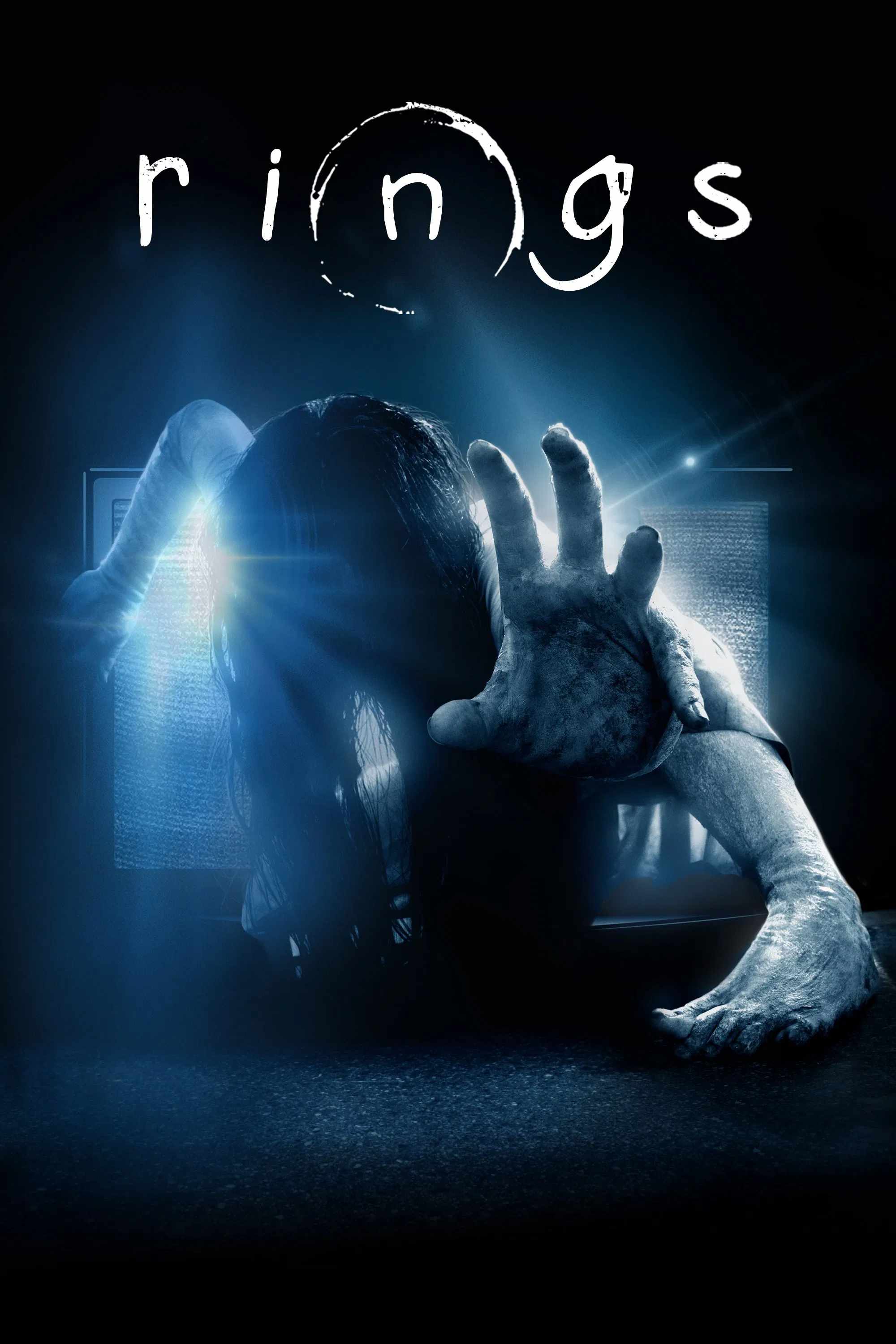 Poster chính thức của phim Phim Kinh Dị "Vòng Tròn Tử Thần" (Rings - 2017), với sự tham gia của diễn viên Matilda Lutz và Alex Roe.