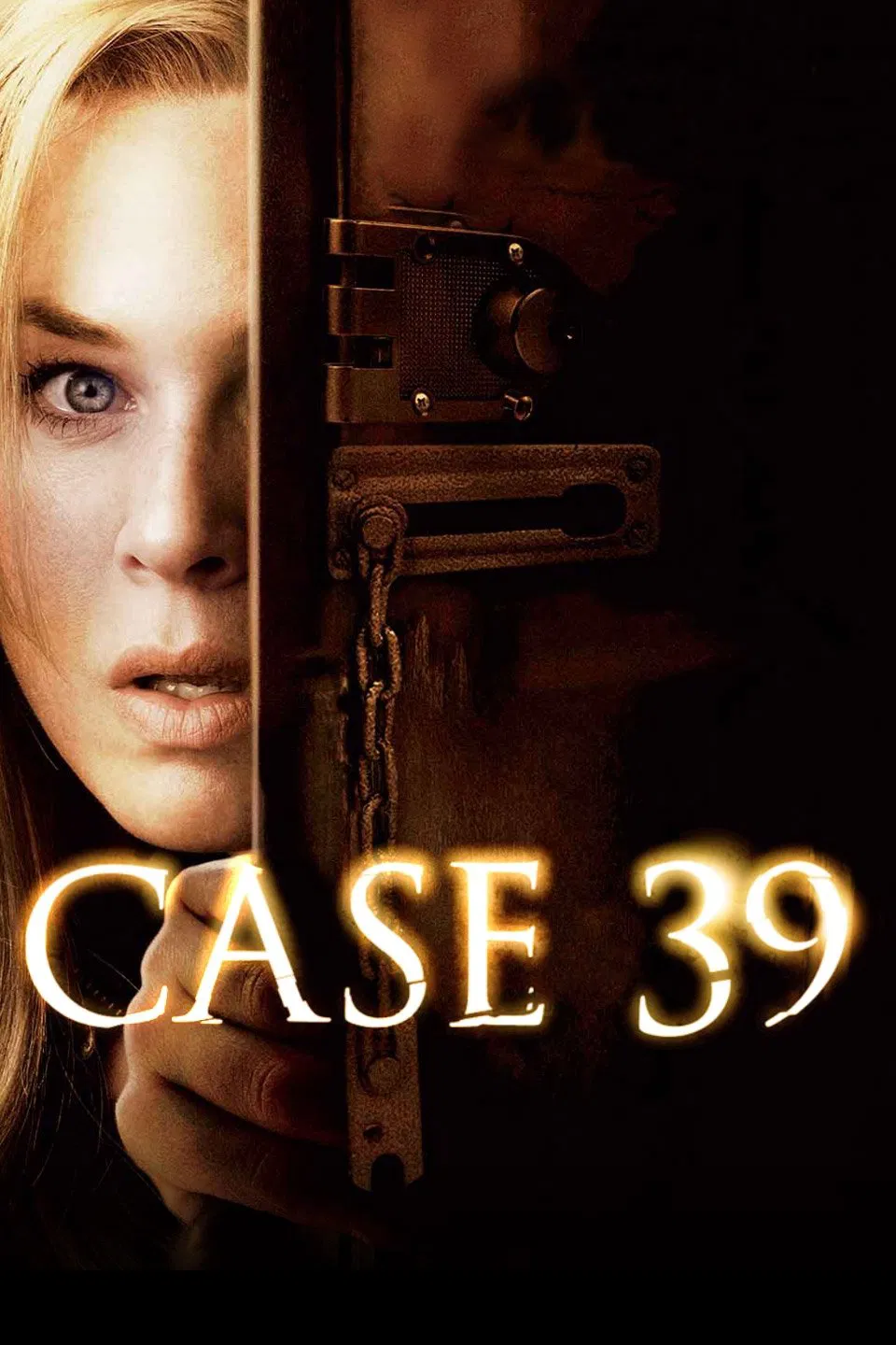Poster chính thức của phim Phim Kinh Dị, Phim Bí Ẩn "Vụ án 39" (Case 39 - 2009), với sự tham gia của diễn viên Renée Zellweger và Jodelle Ferland.