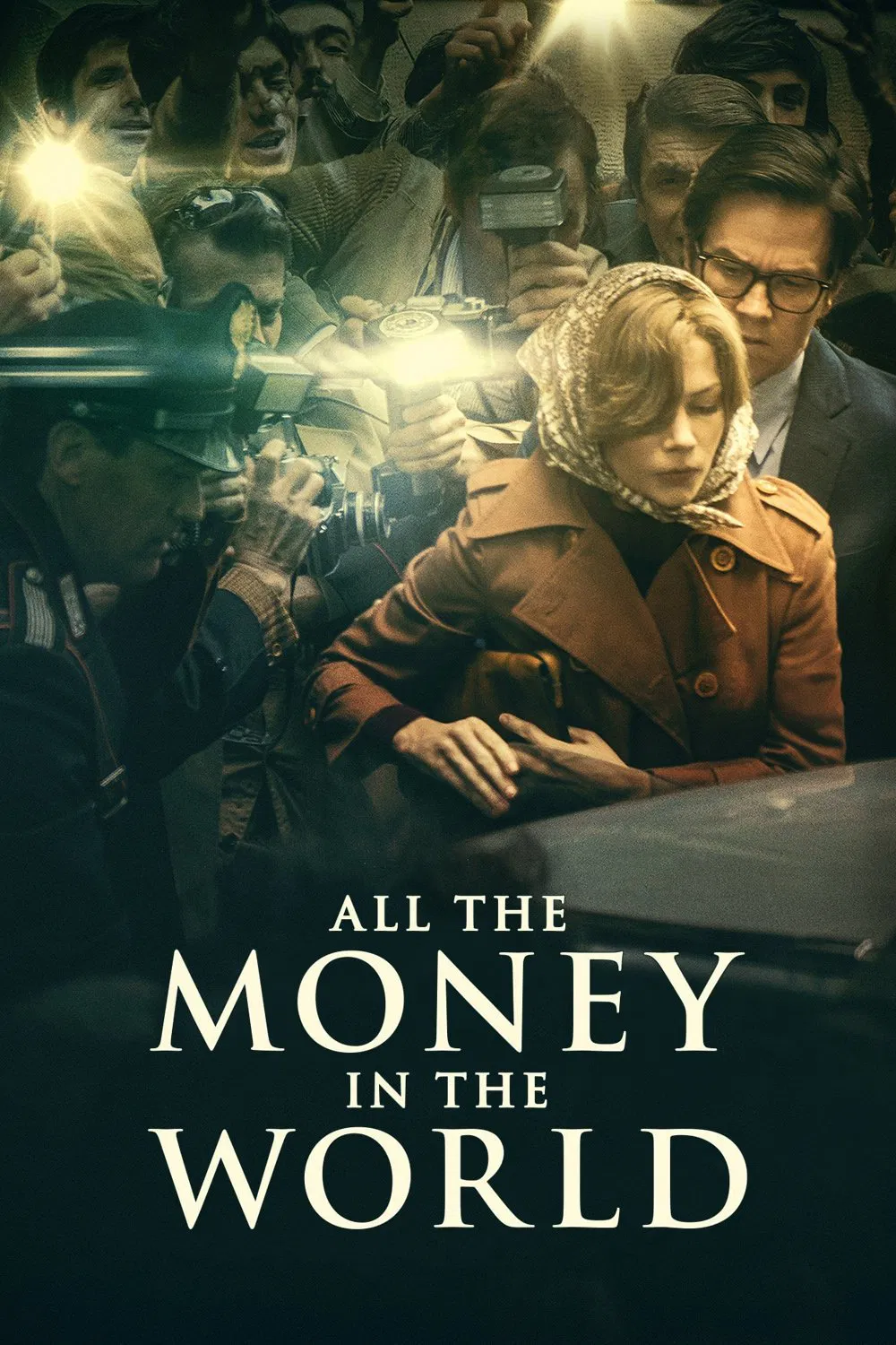 Poster chính thức của phim Phim Hình Sự, Phim Lịch Sử "Vụ bắt cóc triệu đô" (All the Money in the World - 2017), với sự tham gia của diễn viên Michelle Williams và Mark Wahlberg.