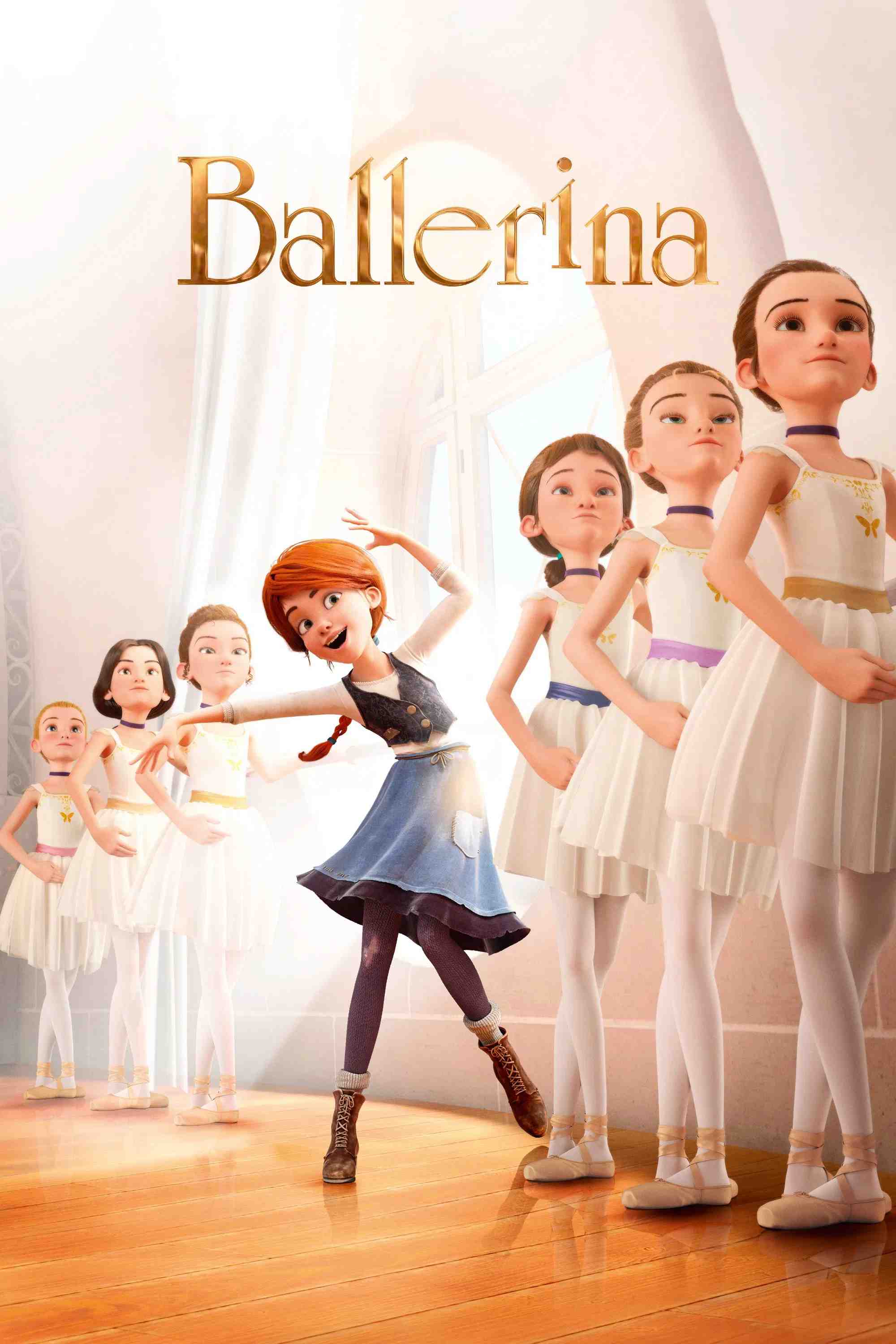 Poster chính thức của phim Phim Hoạt Hình, Phim Phiêu Lưu "Vũ Điệu Thần Tiên" (Ballerina - 2016), với sự tham gia của diễn viên Elle Fanning và Dane DeHaan.