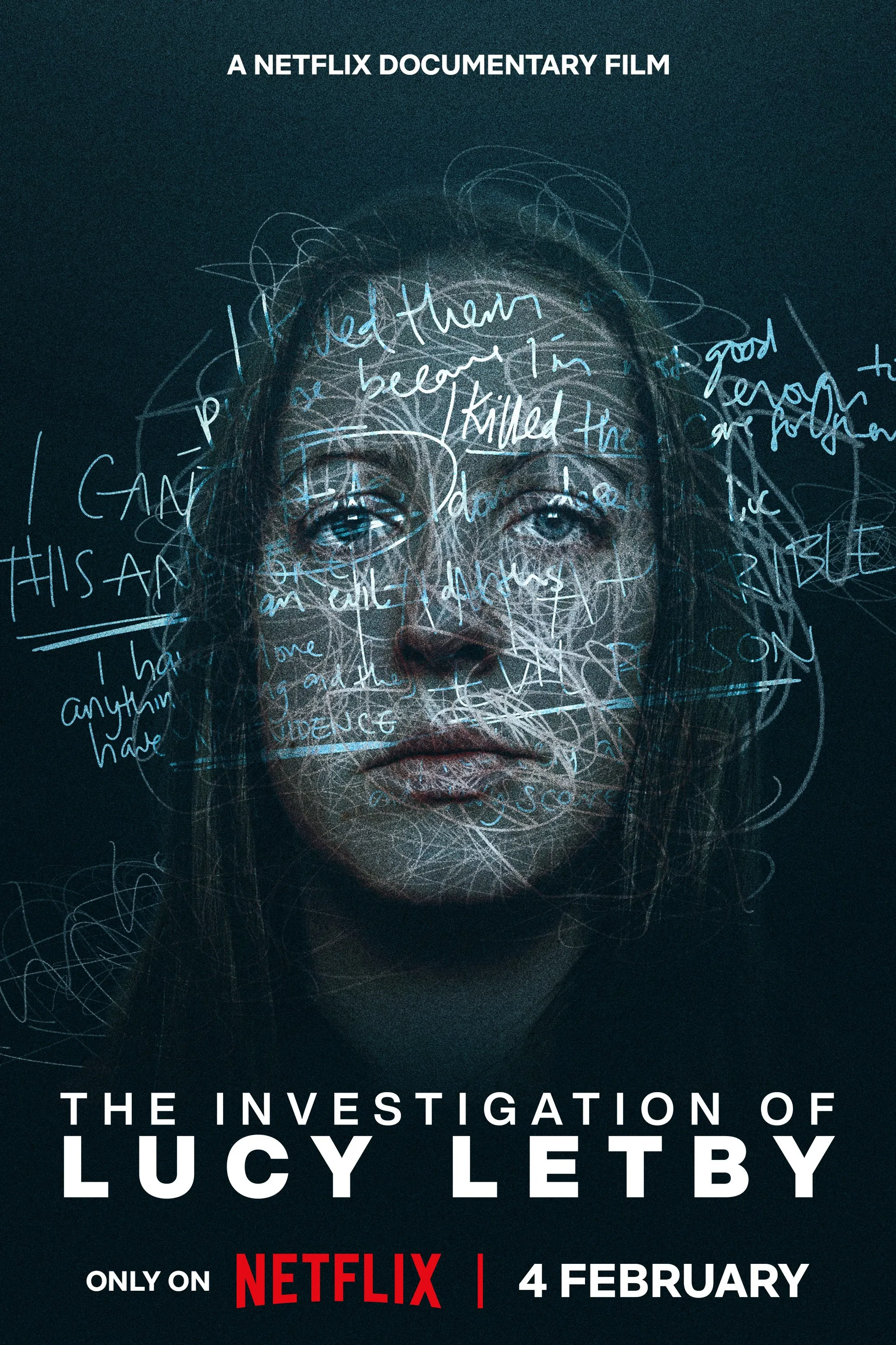 Poster chính thức của phim Phim Tài Liệu, Phim Hình Sự "Vụ Điều Tra Lucy Letby" (The Investigation of Lucy Letby - 2026).