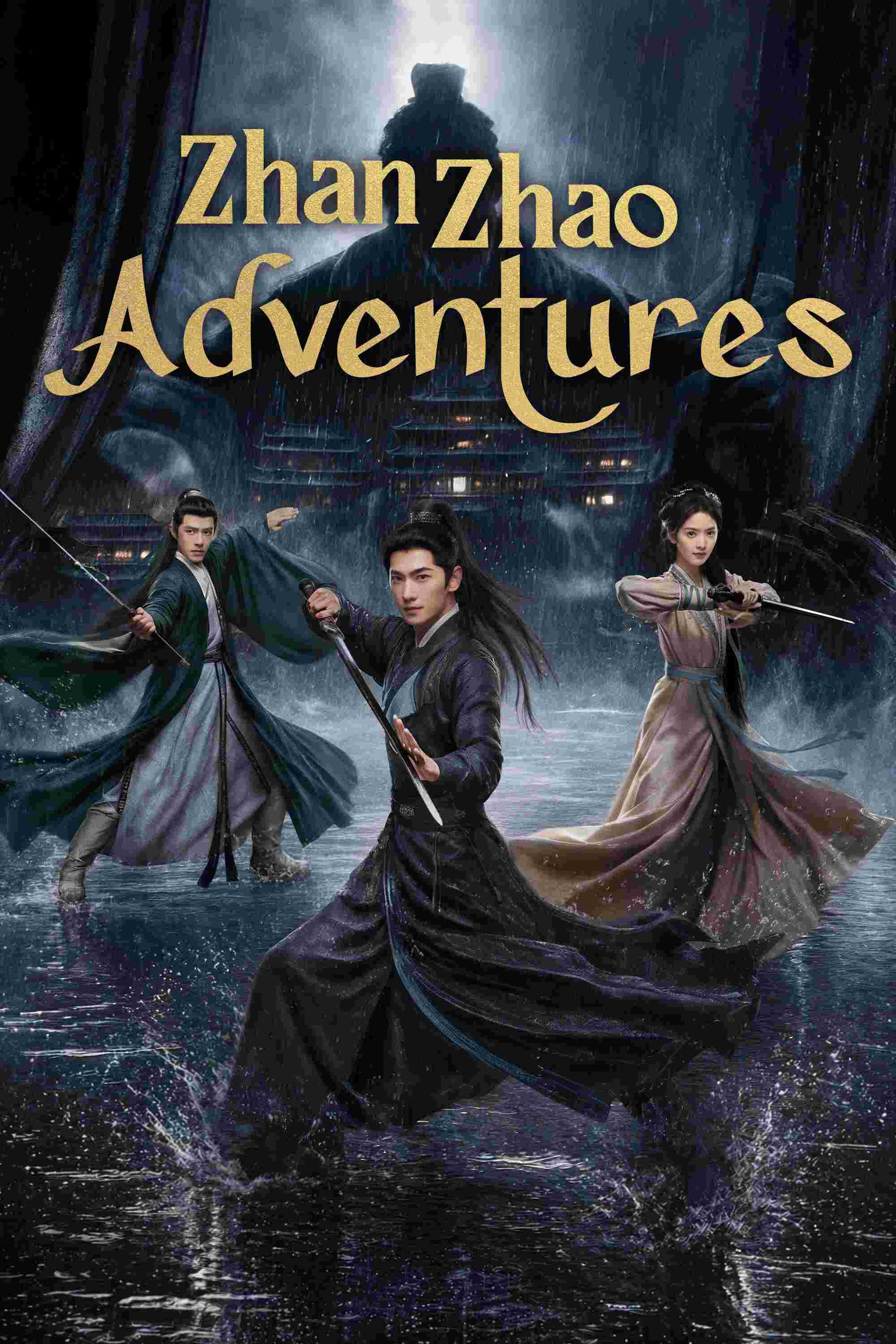 Poster chính thức của phim Phim Tâm Lý "Vũ Lâm Linh" (Zhan Zhao Adventures - 2026), với sự tham gia của diễn viên Dương Dương và Chương Nhược Nam.
