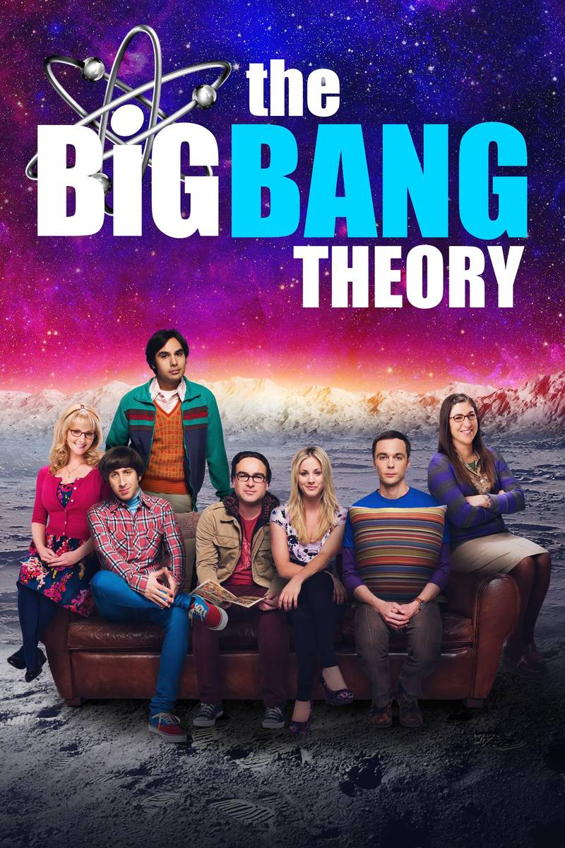 Poster chính thức của phim Phim Hài "Vụ Nổ Lớn (Phần 2)" (The Big Bang Theory - 2007), với sự tham gia của diễn viên Johnny Galecki và Jim Parsons.