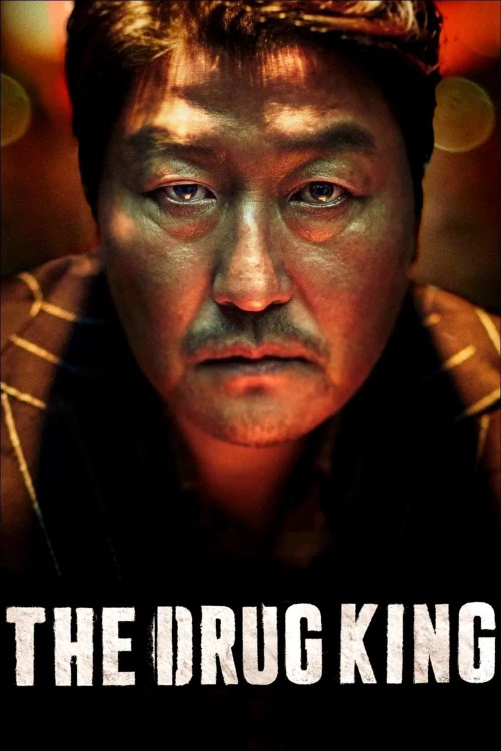 Poster chính thức của phim Phim Hình Sự, Phim Hành Động "Vua Bạch Phiến" (The Drug King - 2018), với sự tham gia của diễn viên Song Kang-ho và Cho Jung-seok.