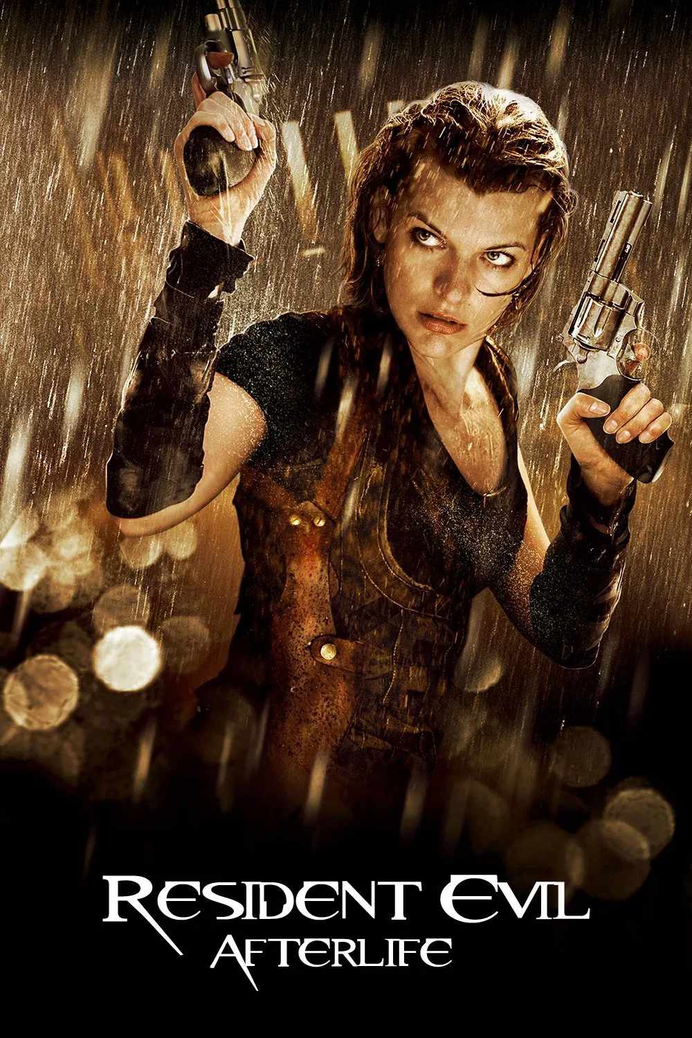 Poster chính thức của phim Phim Hành Động, Phim Phiêu Lưu "Vùng Đất Quỷ Dữ: Kiếp Sau" (Resident Evil: Afterlife - 2010), với sự tham gia của diễn viên Milla Jovovich và Wentworth Miller.