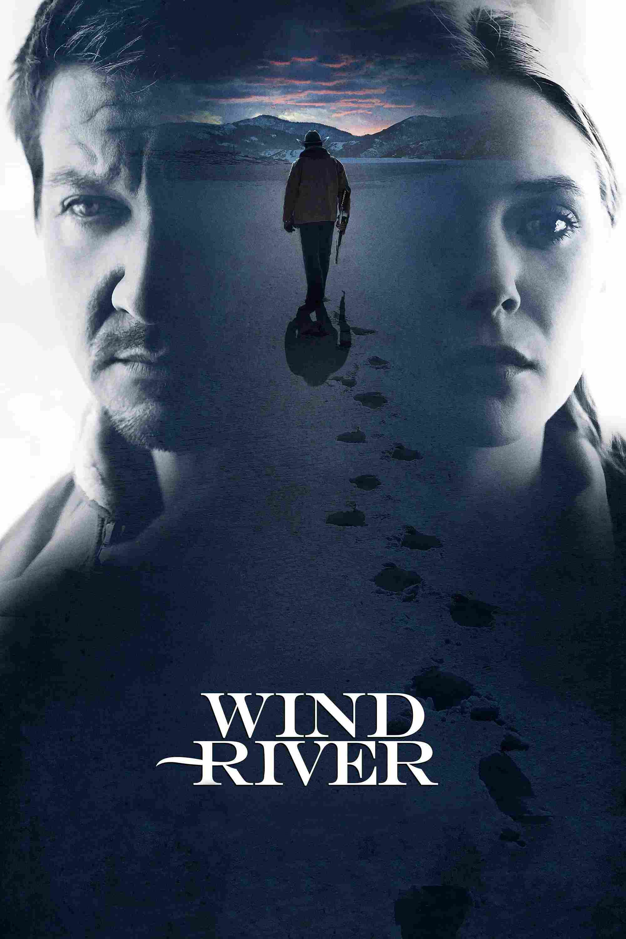 Poster chính thức của phim Phim Hình Sự, Phim Bí Ẩn "Vùng Đất Tử Thần" (Wind River - 2017), với sự tham gia của diễn viên Jeremy Renner và Elizabeth Olsen.