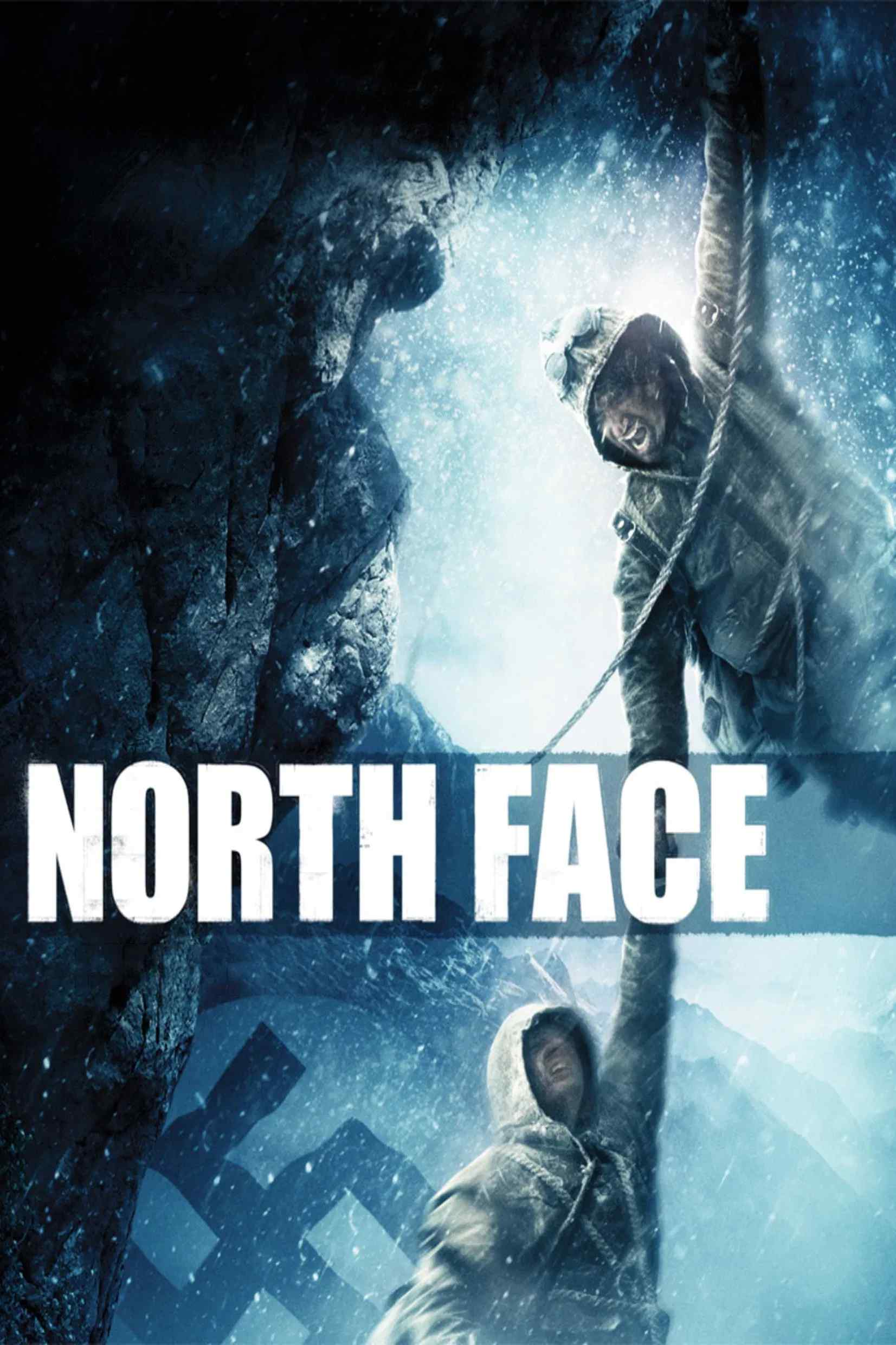 Poster chính thức của phim Phim Phiêu Lưu, Phim Tâm Lý "Vùng Núi Nguy Hiểm" (North Face - 2008), với sự tham gia của diễn viên Benno Fürmann và Florian Lukas.