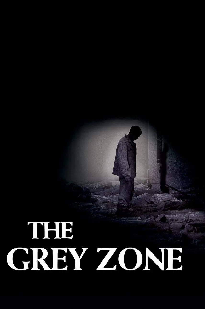 Poster chính thức của phim Phim Tâm Lý, Phim Chiến Tranh "Vùng Xám" (The Grey Zone - 2001), với sự tham gia của diễn viên David Arquette và Velizar Binev.