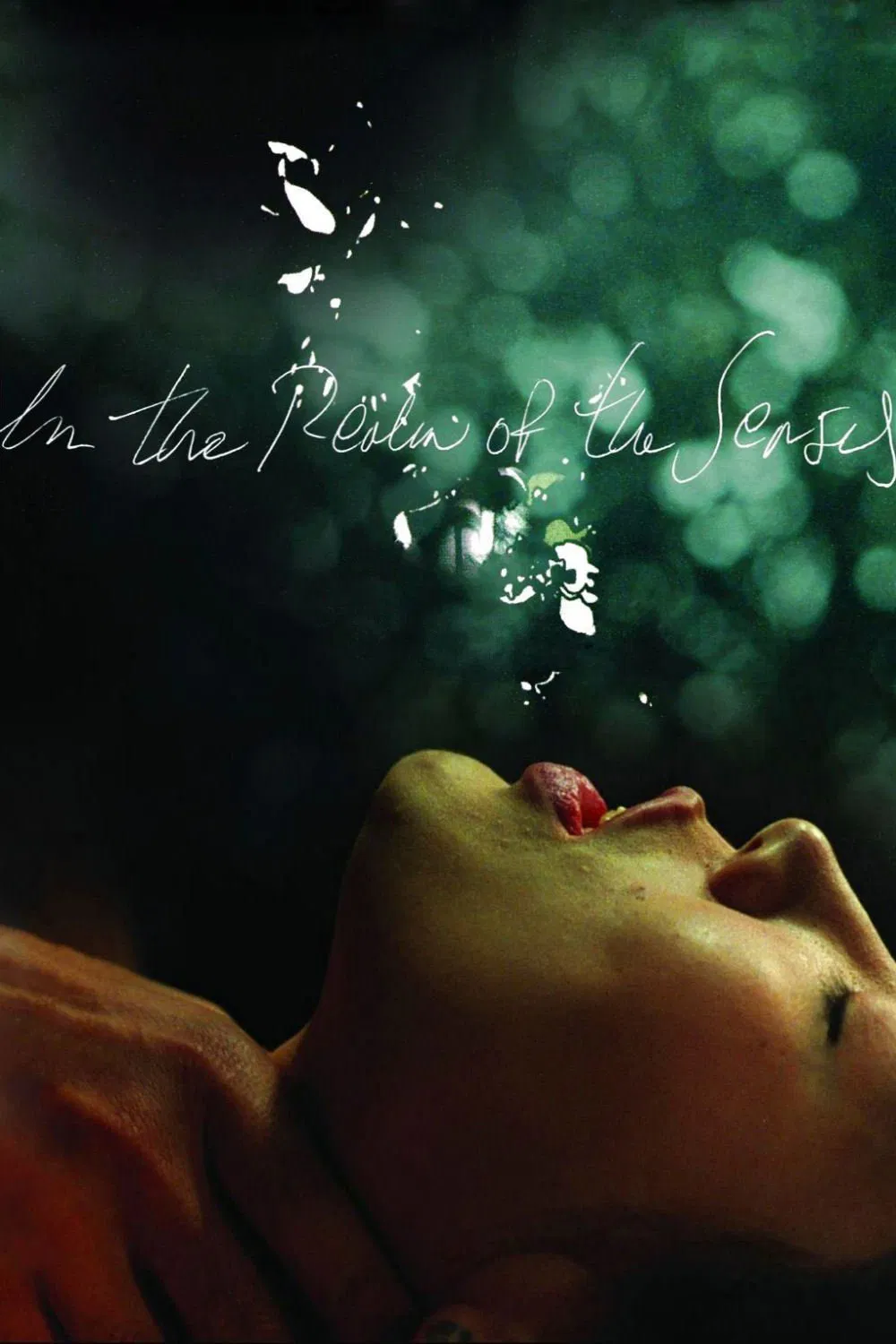 Poster chính thức của phim Phim Tâm Lý, Phim Tình Cảm "Vương quốc dục cảm" (In the Realm of the Senses - 1976), với sự tham gia của diễn viên Eiko Matsuda và Tatsuya Fuji.