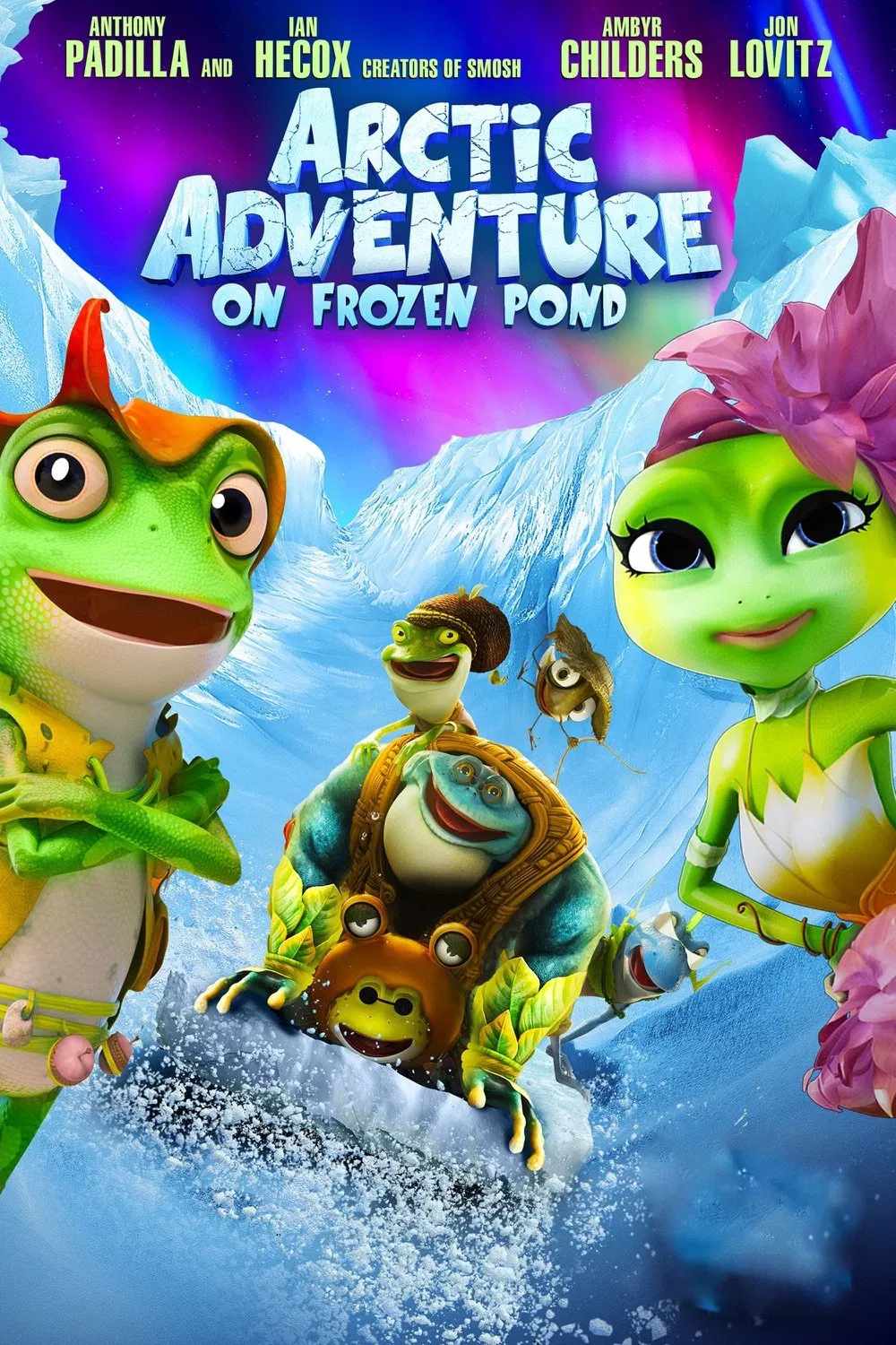Poster chính thức của phim Phim Hoạt Hình, Phim Gia Đình "Vương Quốc Loài Ếch 2" (The Frog Kingdom 2: Sub-Zero Mission - 2016), với sự tham gia của diễn viên Anthony Padilla và Ian Hecox.