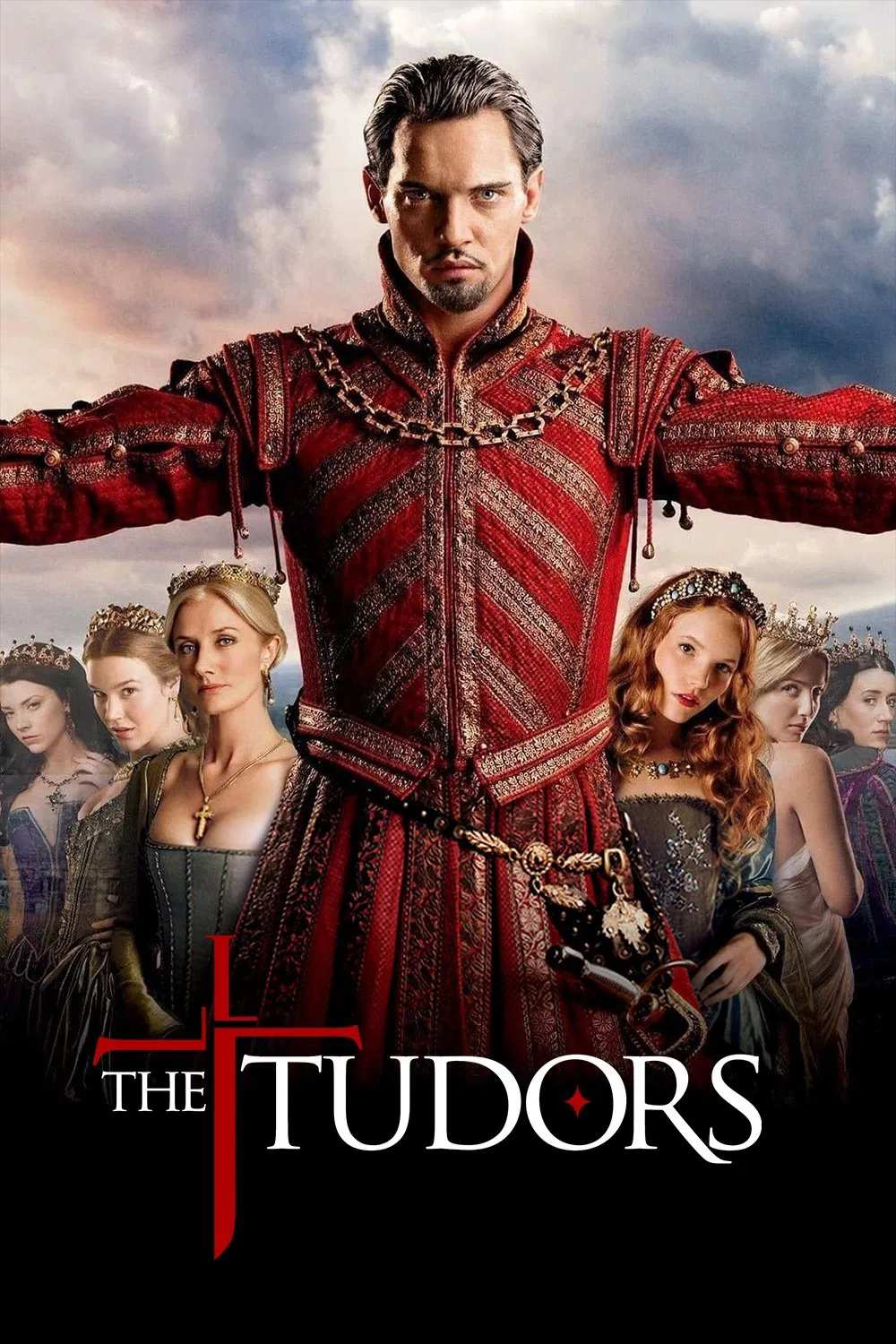 Poster chính thức của phim Phim Tâm Lý, Phim Tình Cảm "Vương Triều Tudors (Phần 2)" (The Tudors - 2007), với sự tham gia của diễn viên Jonathan Rhys Meyers và Henry Cavill.