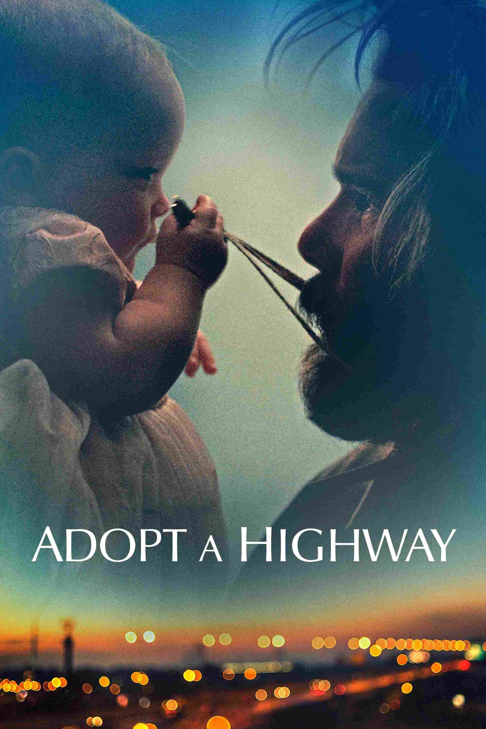 Poster chính thức của phim Phim Tâm Lý "Vượt Đường Cao Tốc" (Adopt a Highway - 2019), với sự tham gia của diễn viên Ethan Hawke và Elaine Hendrix.