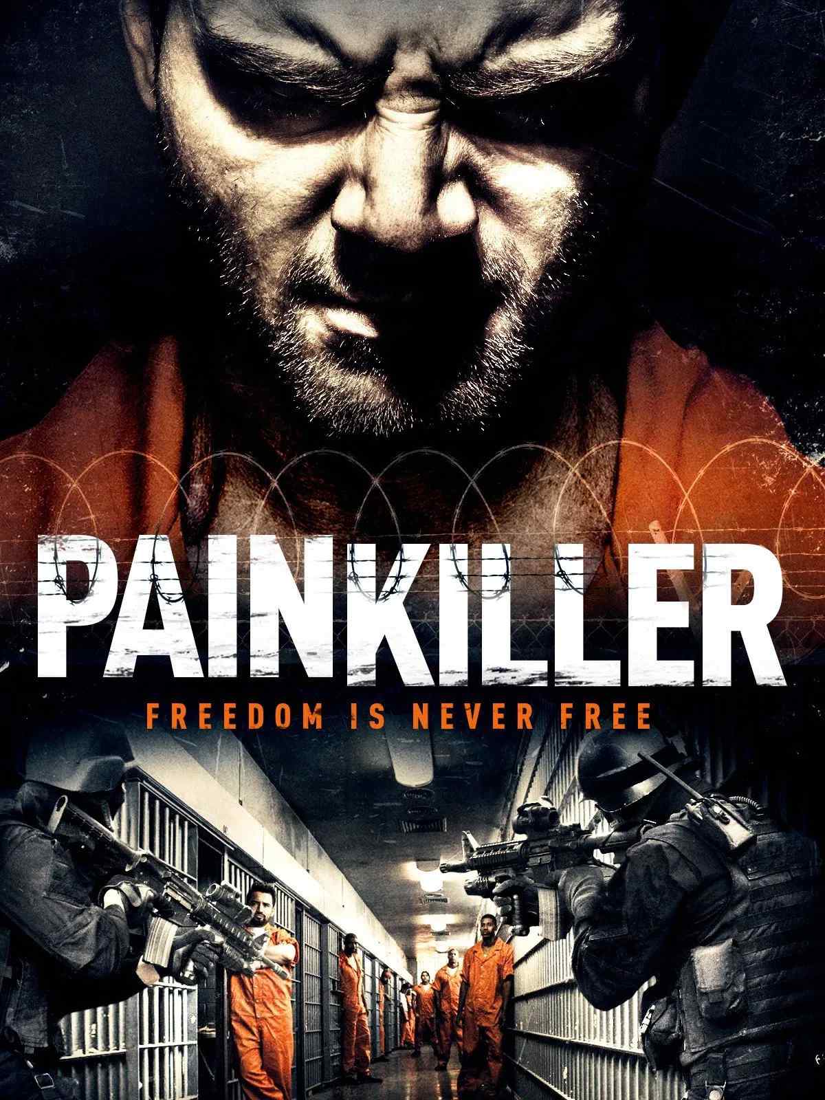 Poster chính thức của phim Phim Giật Gân, Phim Hành Động "Vượt Ngục" (Painkiller - 2013), với sự tham gia của diễn viên Mike Pfaff và John Kayton.