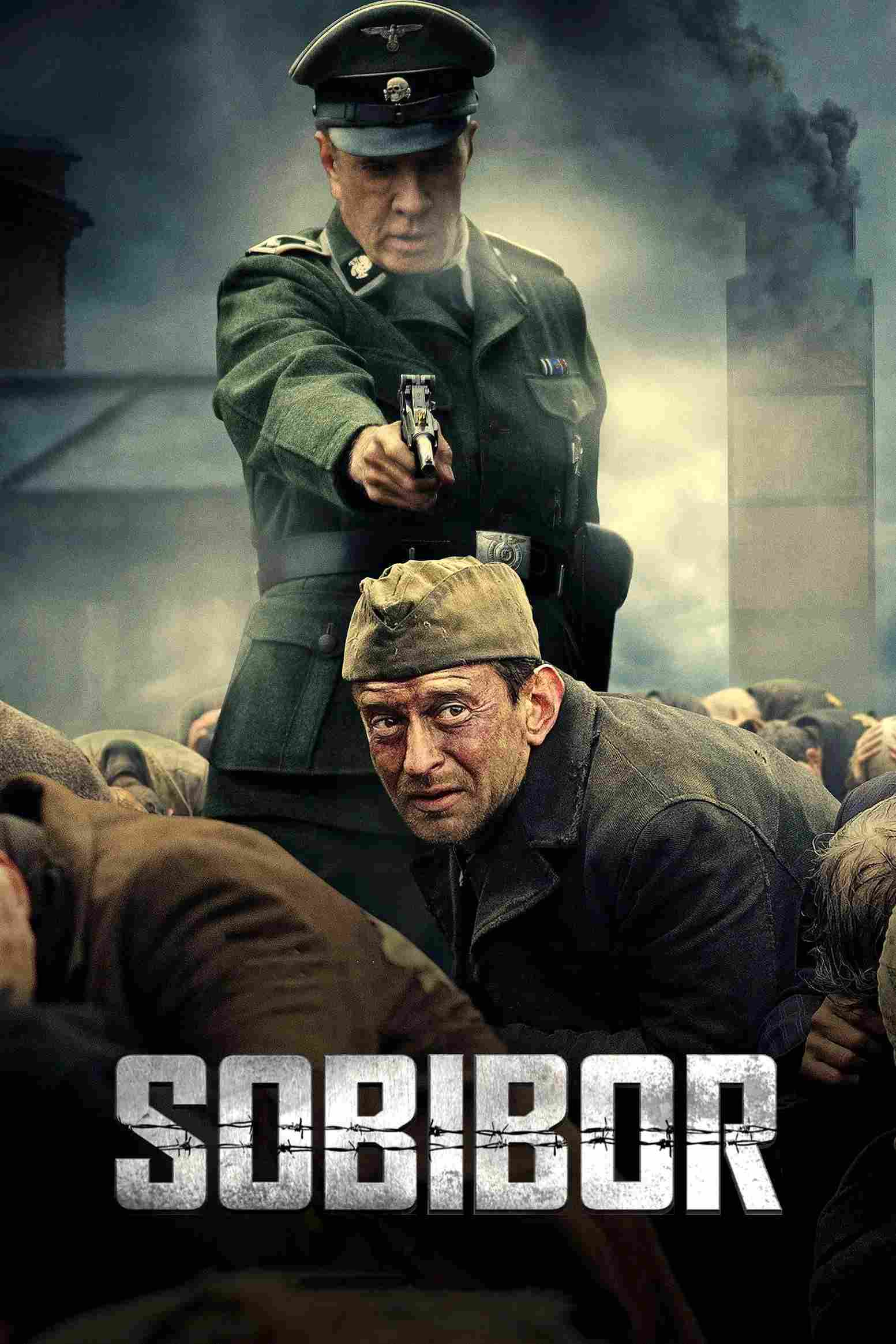 Poster chính thức của phim Phim Chiến Tranh, Phim Tâm Lý "Vượt Ngục Trại Tử Thần" (Sobibor - 2018), với sự tham gia của diễn viên Konstantin Khabenskiy và Christopher Lambert.