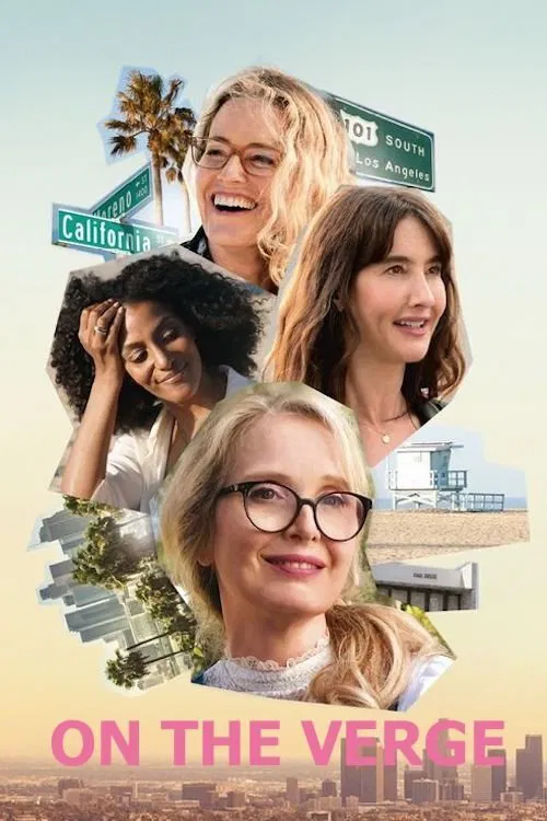 Poster chính thức của phim Phim Hài, Phim Tâm Lý "Vượt qua khủng hoảng" (On the Verge - 2021), với sự tham gia của diễn viên Julie Delpy và Sarah Jones.