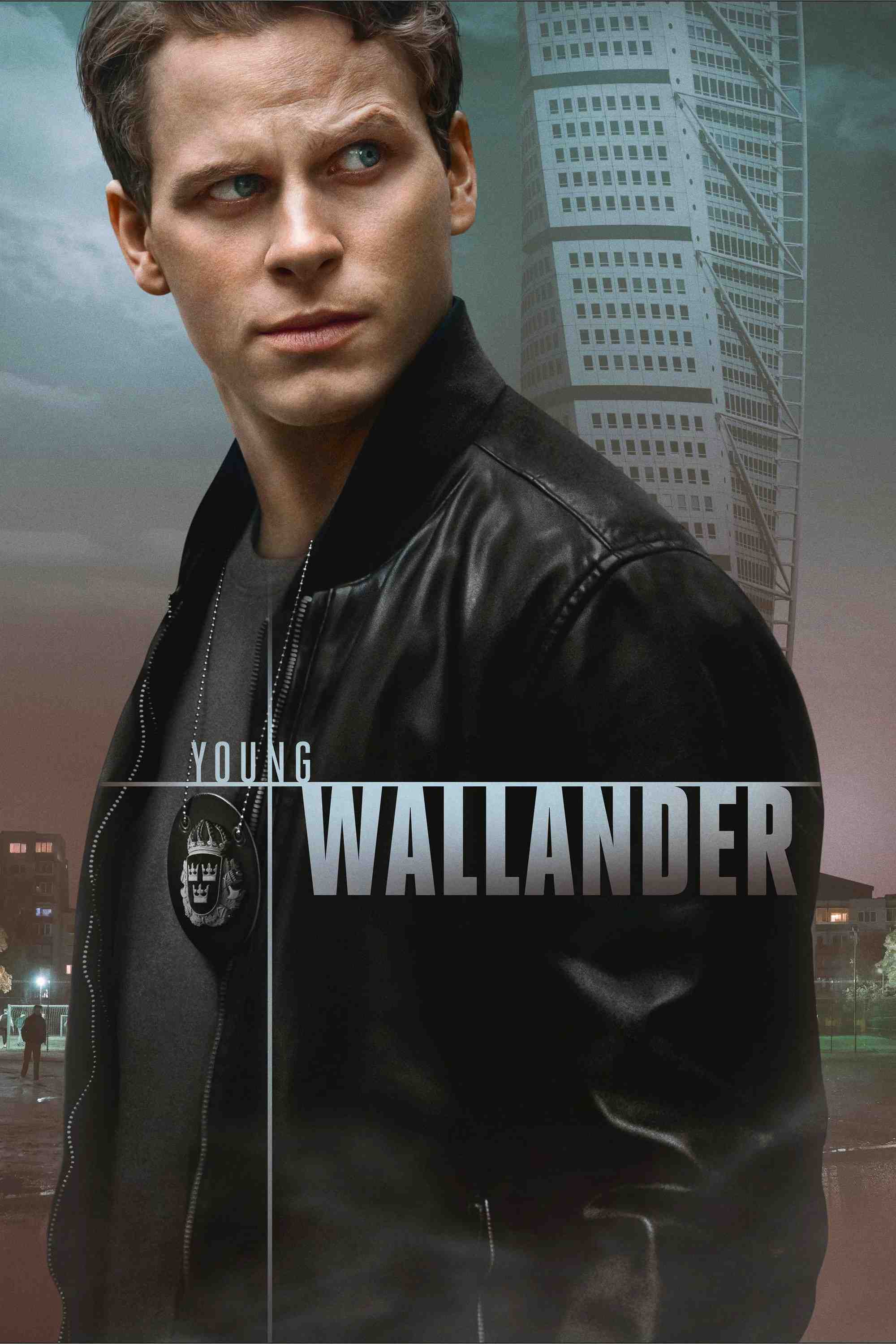 Poster chính thức của phim Phim Tâm Lý, Phim Bí Ẩn "Wallander Cảnh Sát Trẻ Tuổi (Phần 1)" (Young Wallander - 2020), với sự tham gia của diễn viên Adam Pålsson.