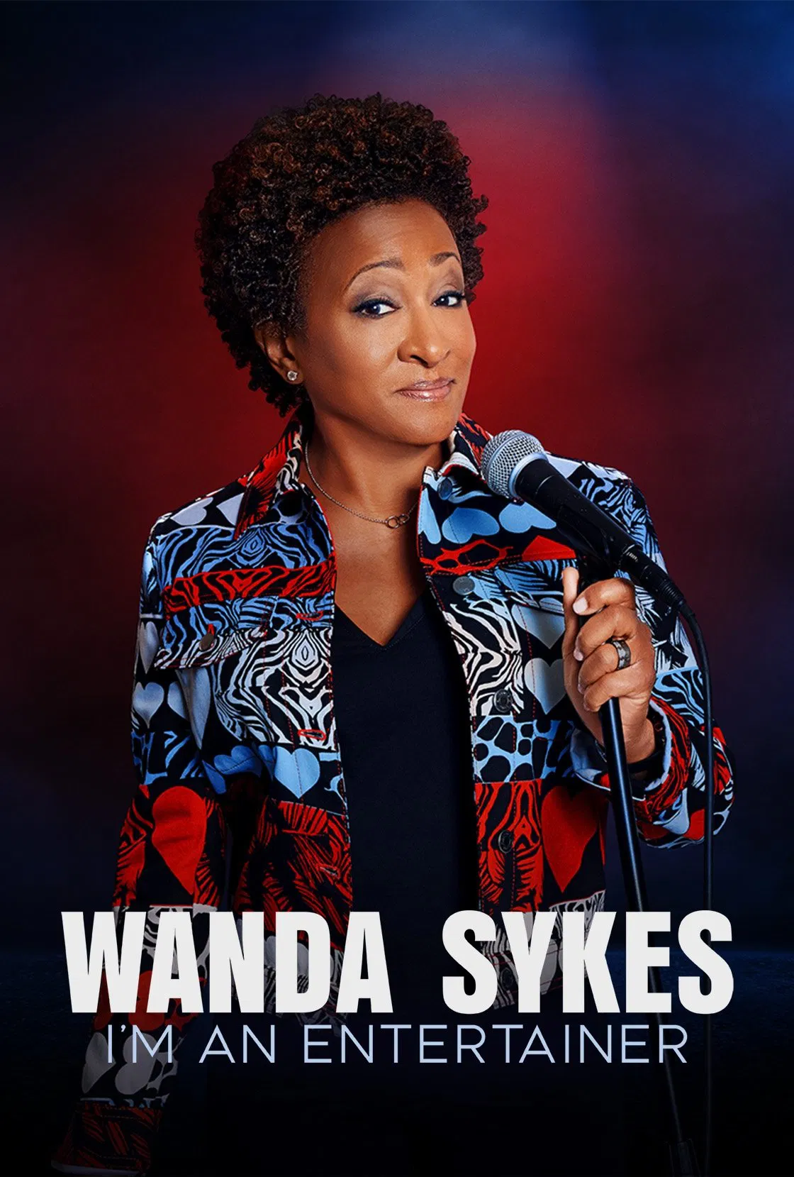 Poster chính thức của phim Phim Hài "Wanda Sykes: Tôi Là Người Mua Vui" (Wanda Sykes: I'm an Entertainer - 2023), với sự tham gia của diễn viên Wanda Sykes.