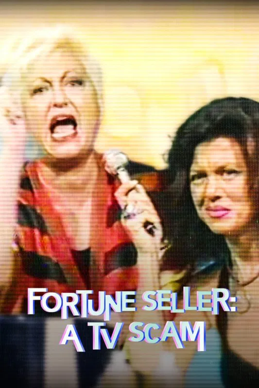 Poster chính thức của phim Phim Tài Liệu "Wanna" (Fortune Seller: A TV Scam - 2022), với sự tham gia của diễn viên Wanna Marchi và Stefano Zurlo.