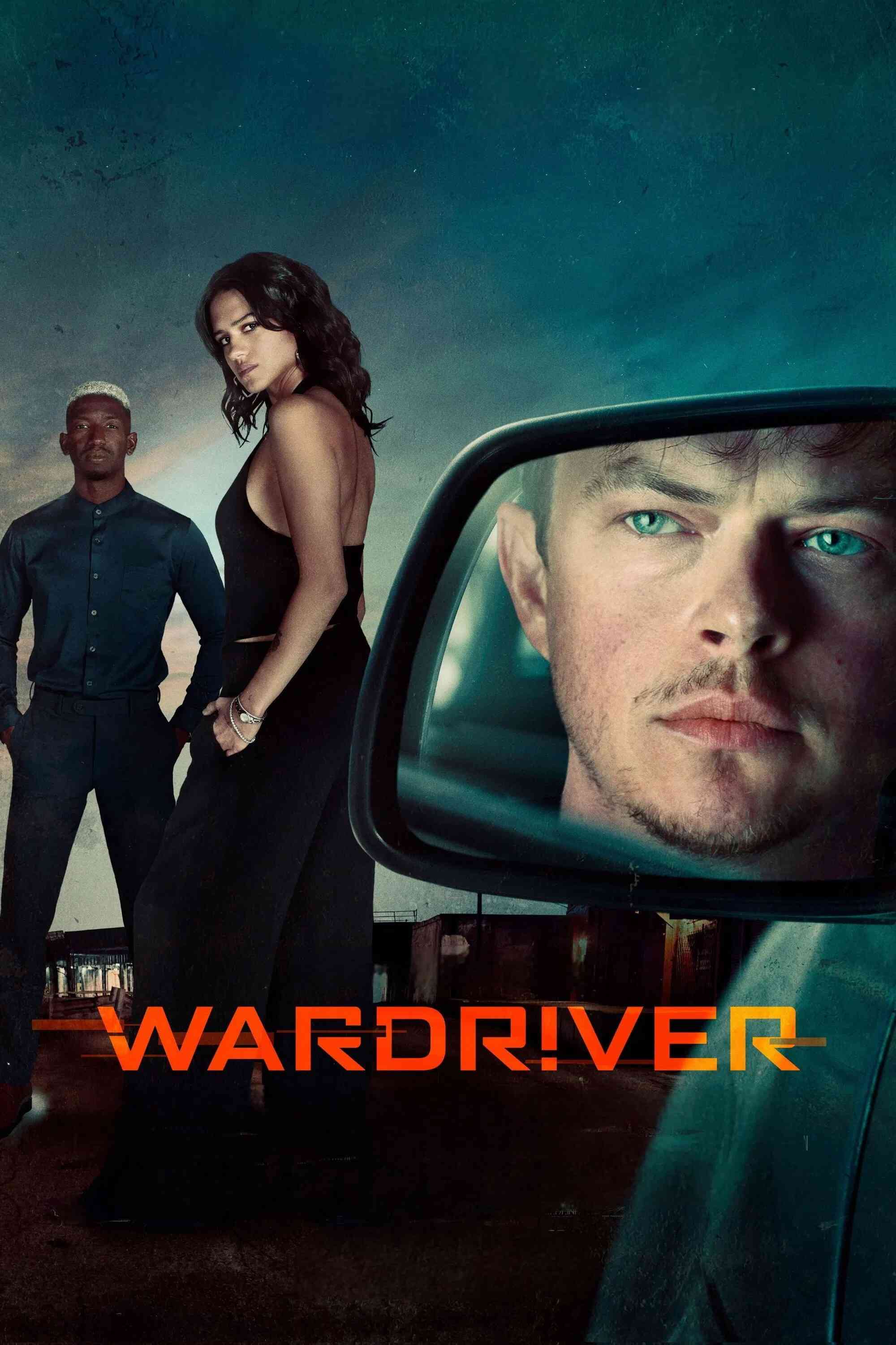 Poster chính thức của phim Phim Hình Sự, Phim Giật Gân "Wardriver" (Wardriver - 2026), với sự tham gia của diễn viên Dane DeHaan và Sasha Calle.