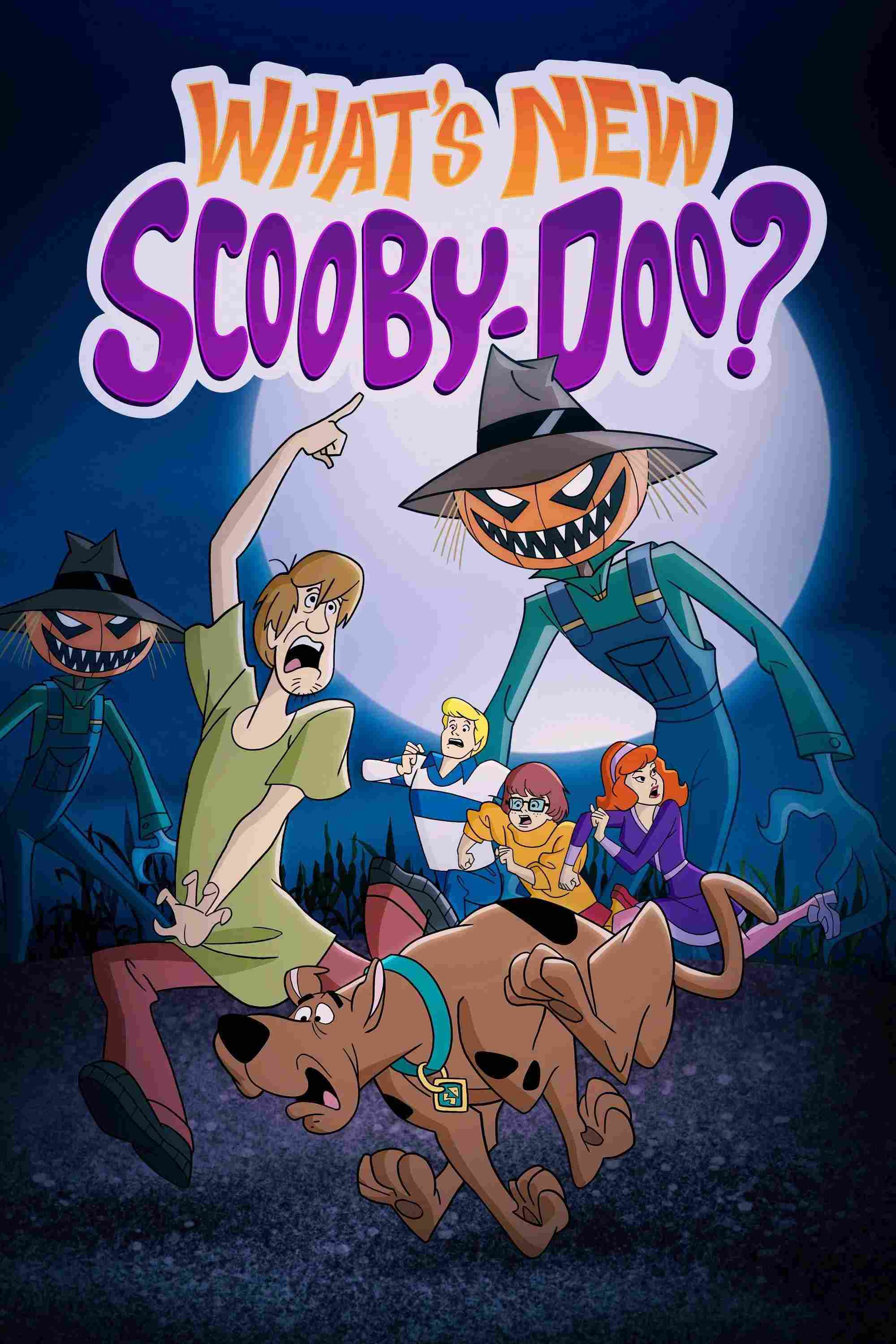 Poster chính thức của phim Phim Hoạt Hình, Phim Hành Động & Phiêu Lưu "What's New, Scooby-Doo? (Phần 1)" (What's New, Scooby-Doo? - 2002), với sự tham gia của diễn viên Frank Welker và Casey Kasem.